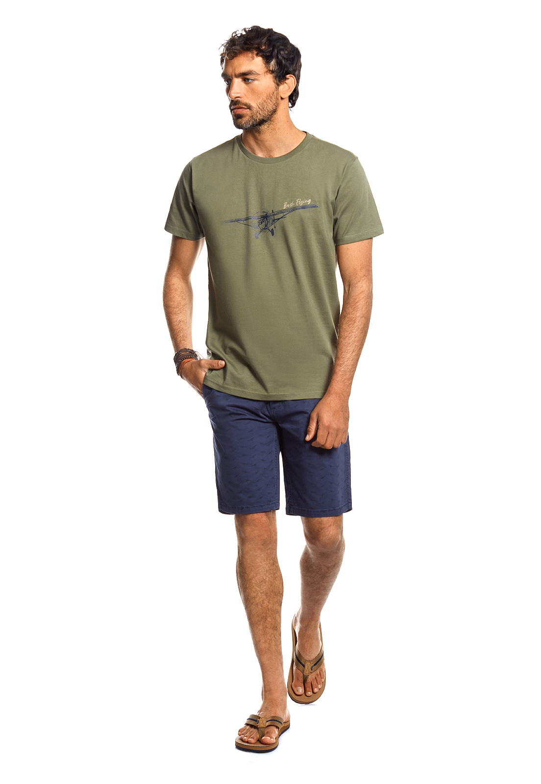 POLERA IOWA LT MILITARY - 2