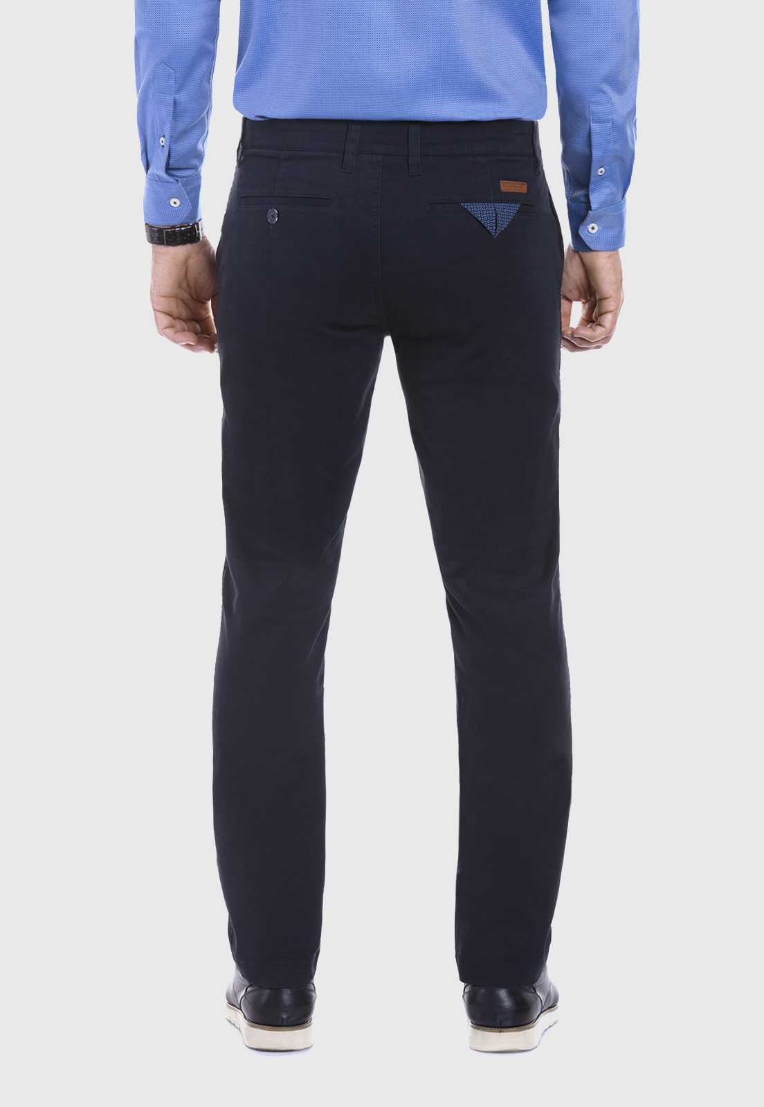 PANTALÓN TWILL SLIM /31 NAVY - 3
