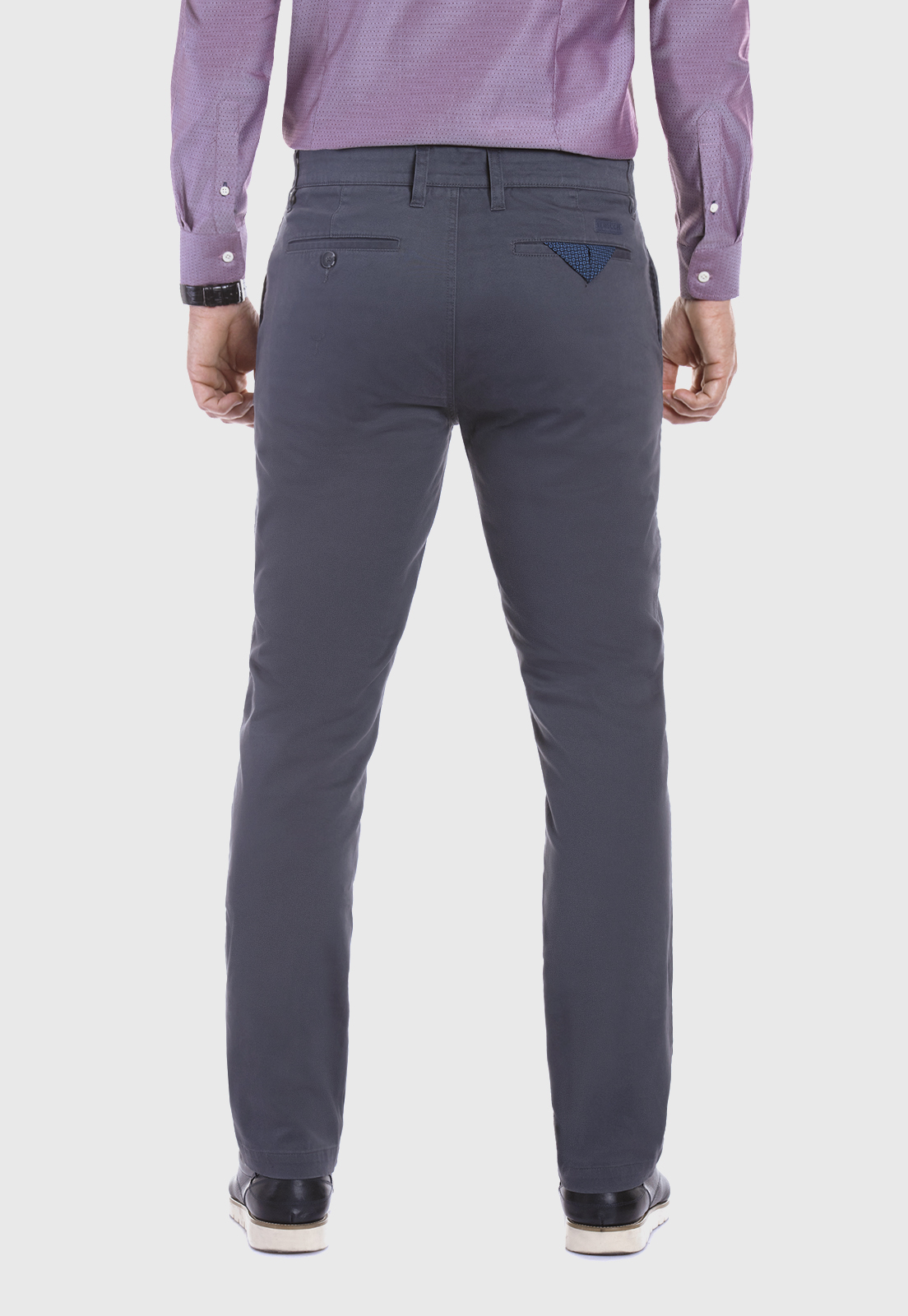 PANTALÓN TWILL SLIM /33 METAL - 3