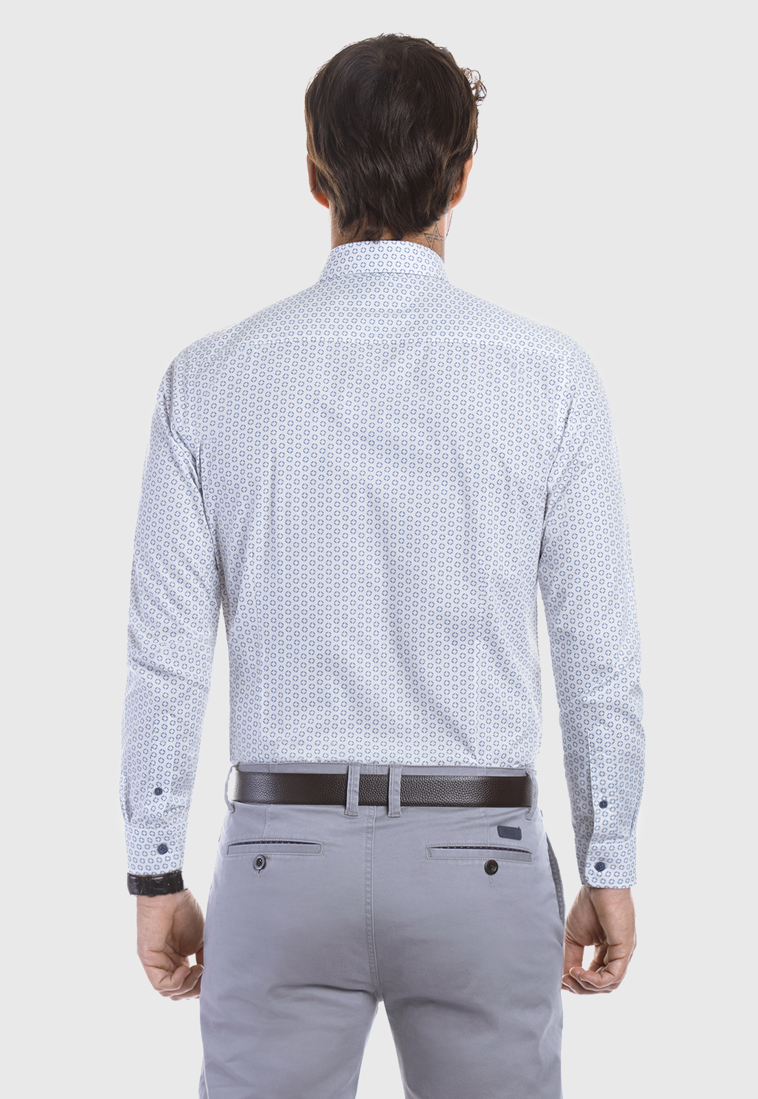 CAMISA BUSINESS FONTANA ECRU - 3