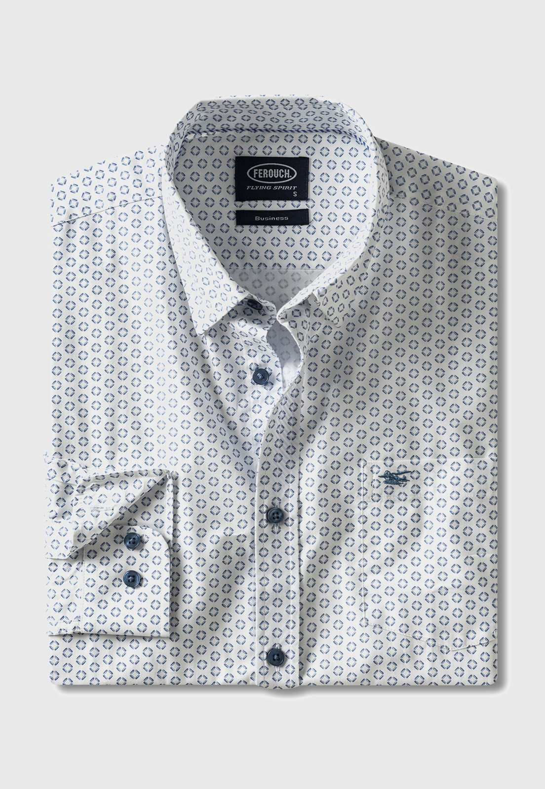 CAMISA BUSINESS FONTANA ECRU - 5