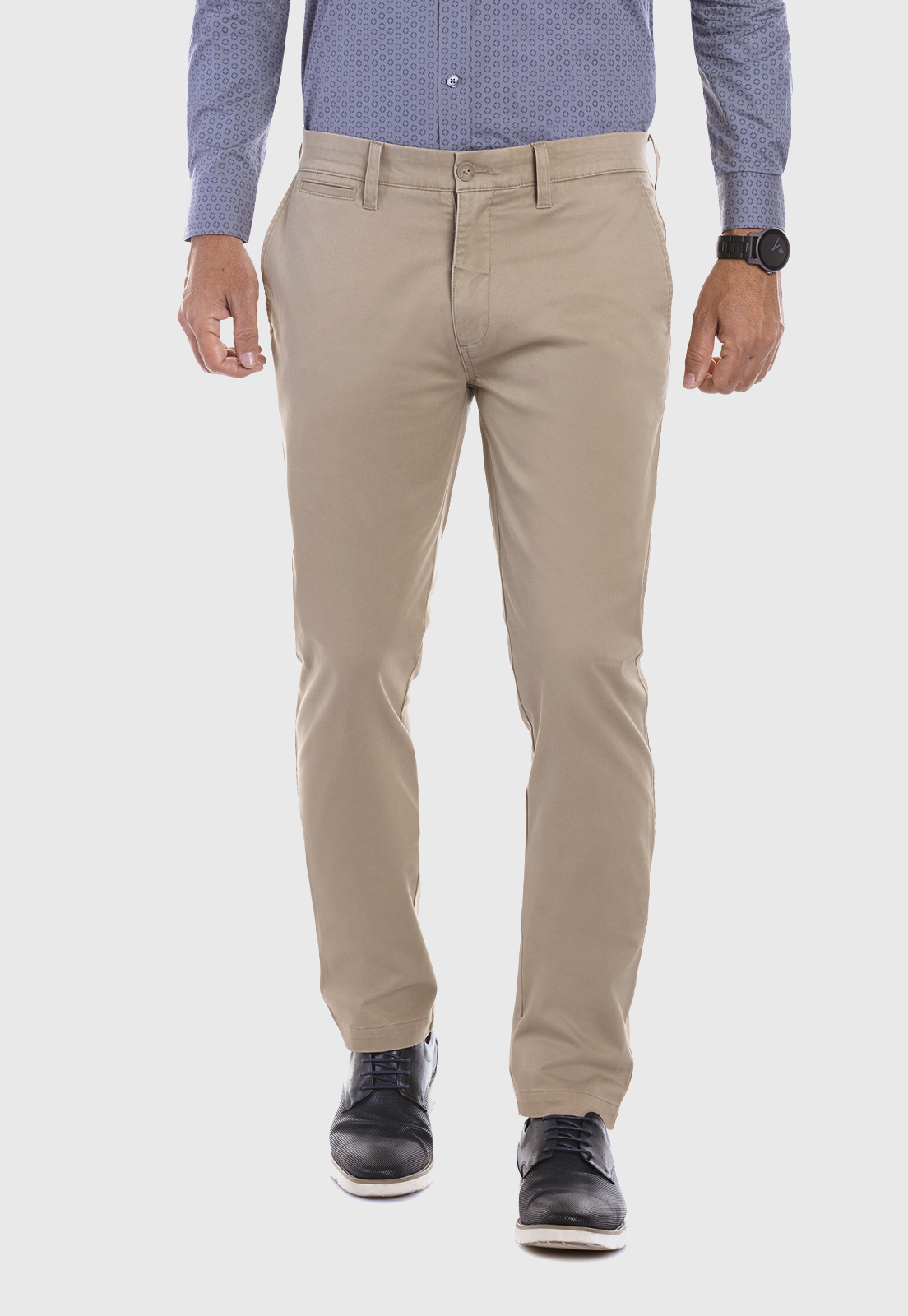 PANTALÓN TWILL SLIM /33 KHAKI - 1