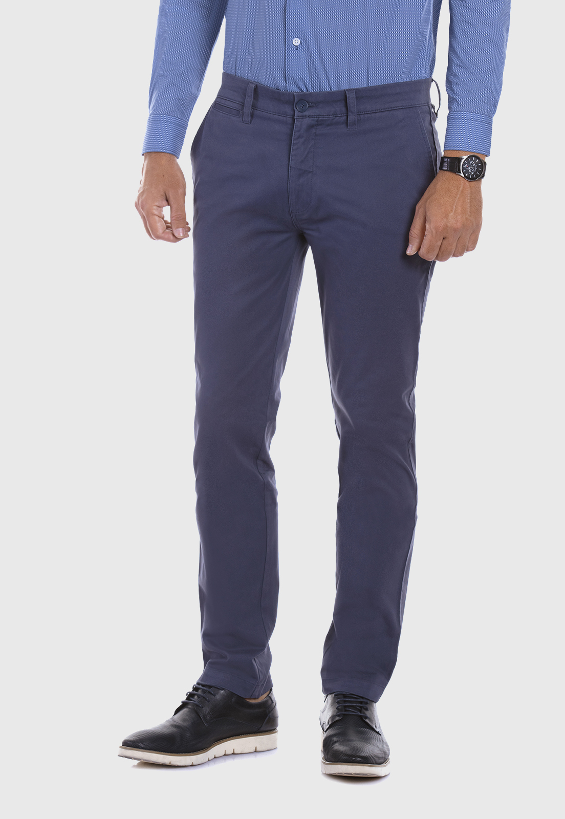 PANTALÓN TWILL SLIM /33 STONE - 1