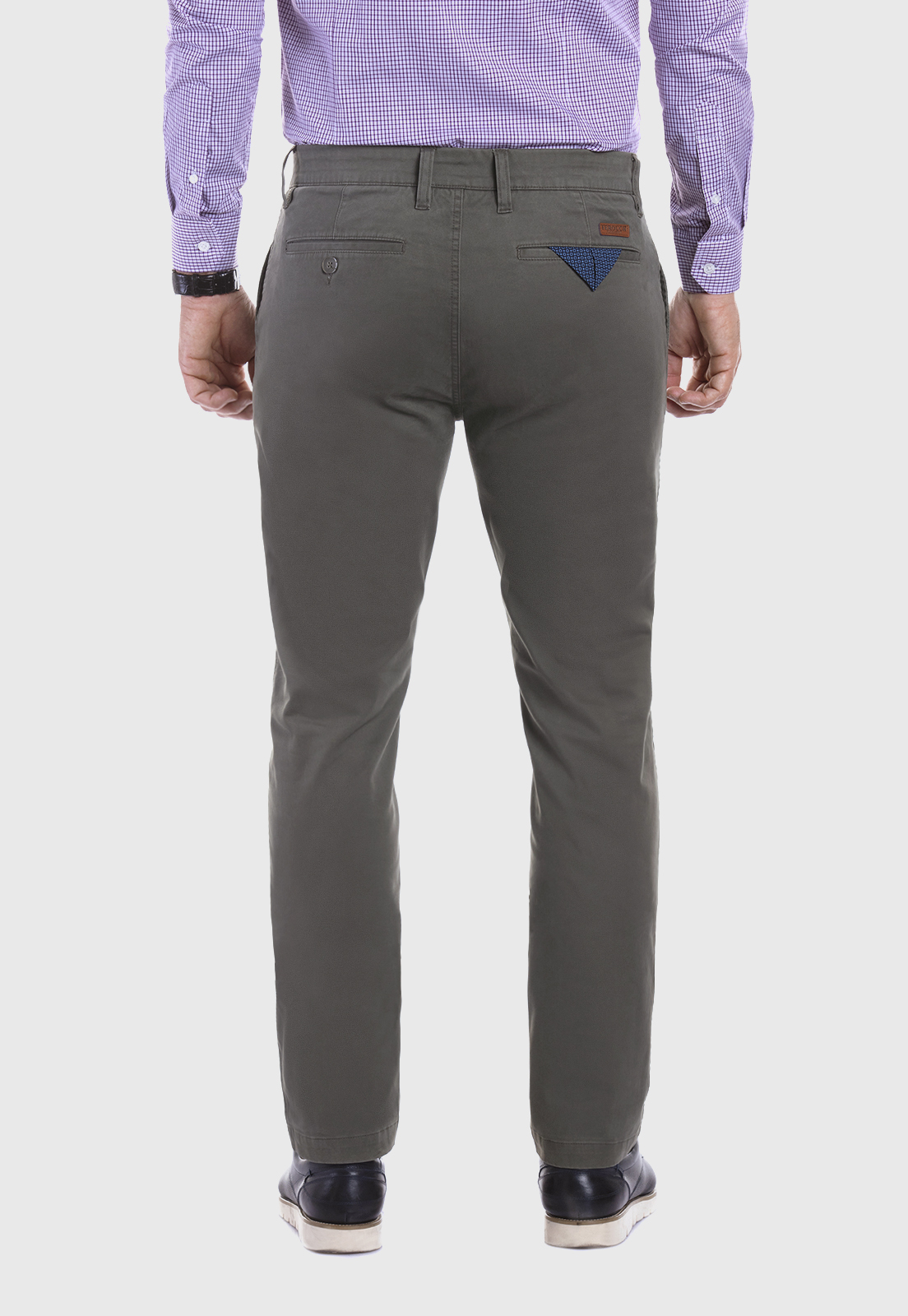 PANTALÓN TWILL SLIM /33 MILITARY - 3