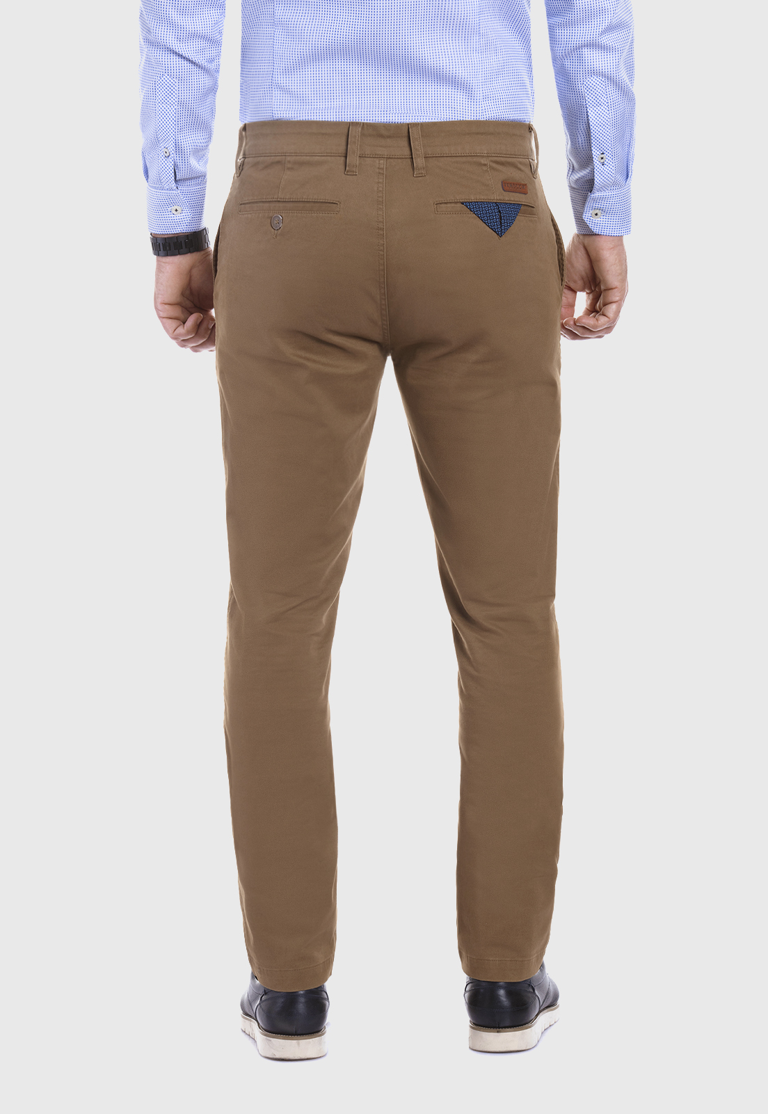PANTALÓN TWILL SLIM /31 TOASTED - 3
