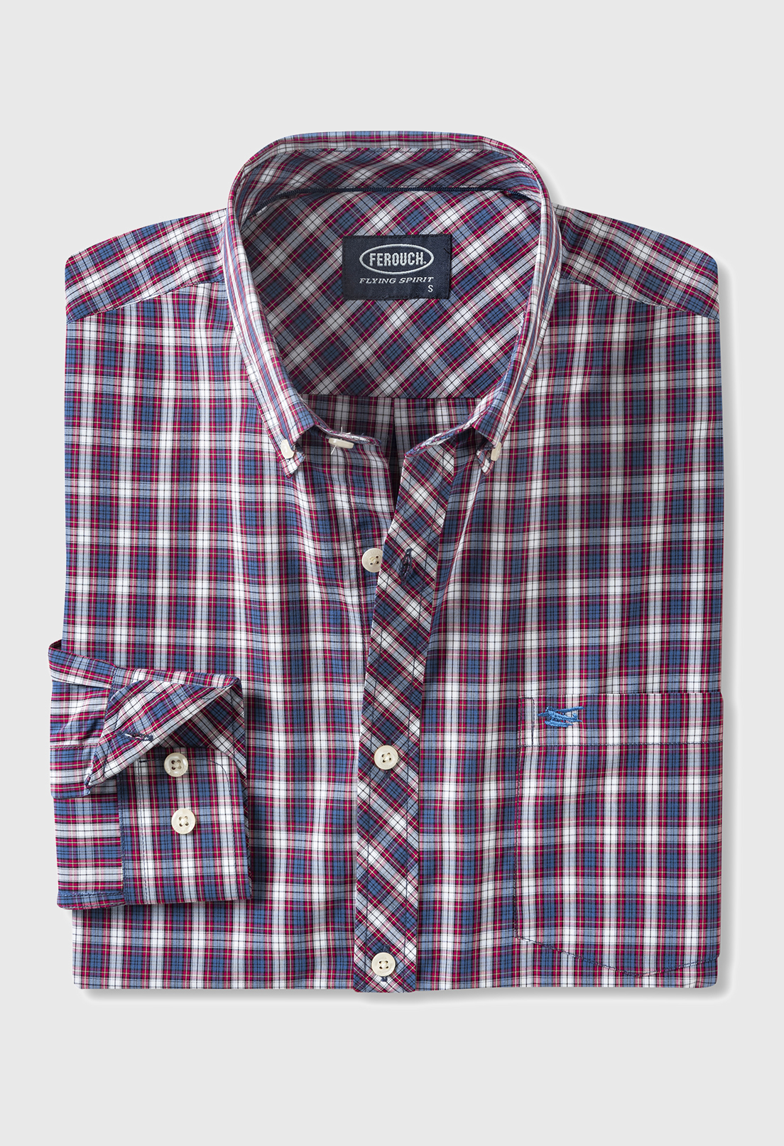 CAMISA CHECKERED BRISTOL F RED - 5