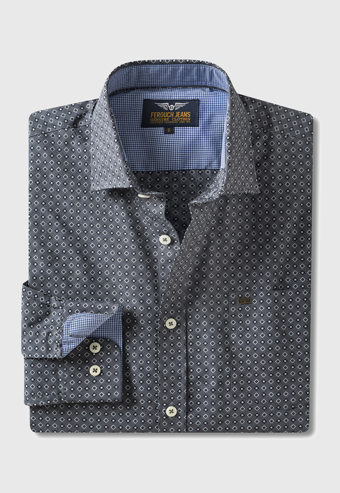 CAMISA ESTAMPADA FLORIDA FJ GRAFITO - 5