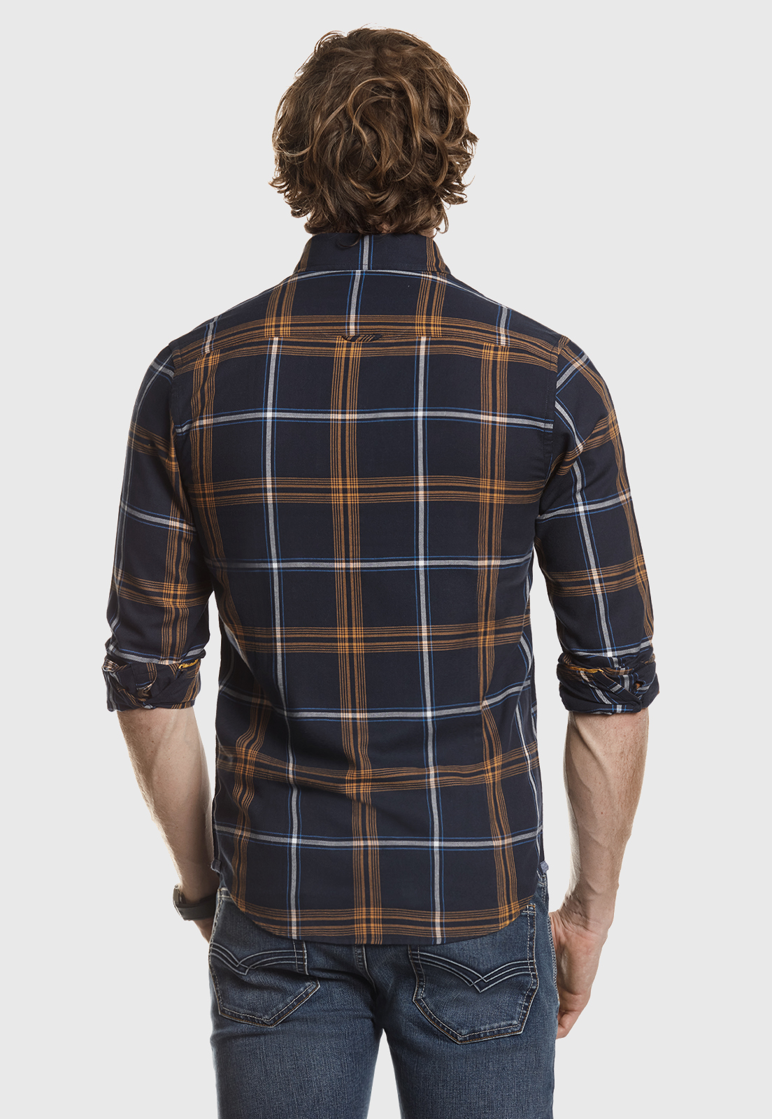 CAMISA CHECKERED OREGON FJ GOLD - 3