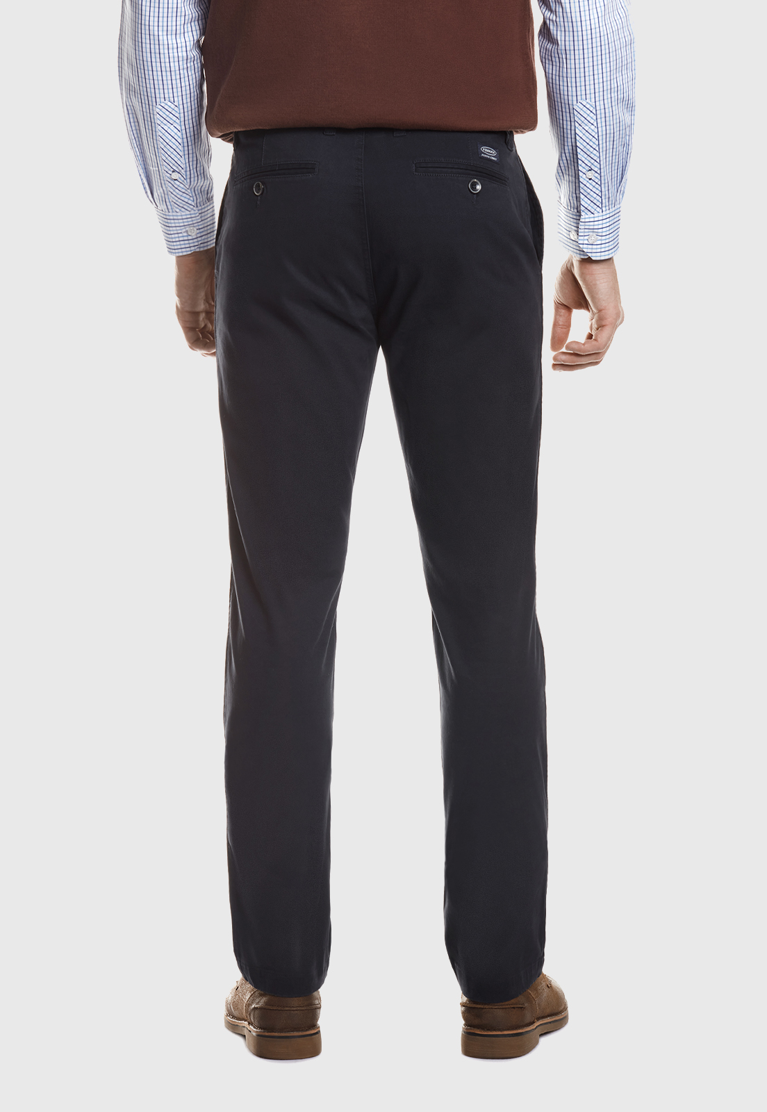 PANTALÓN TWILL WITHOUT PLEATS L/33 NAVY - 3