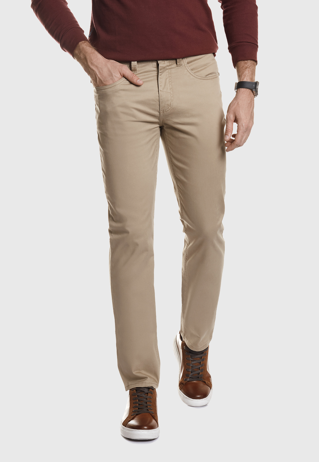 PANTALÓN ST.LOUIS F KHAKI - 1