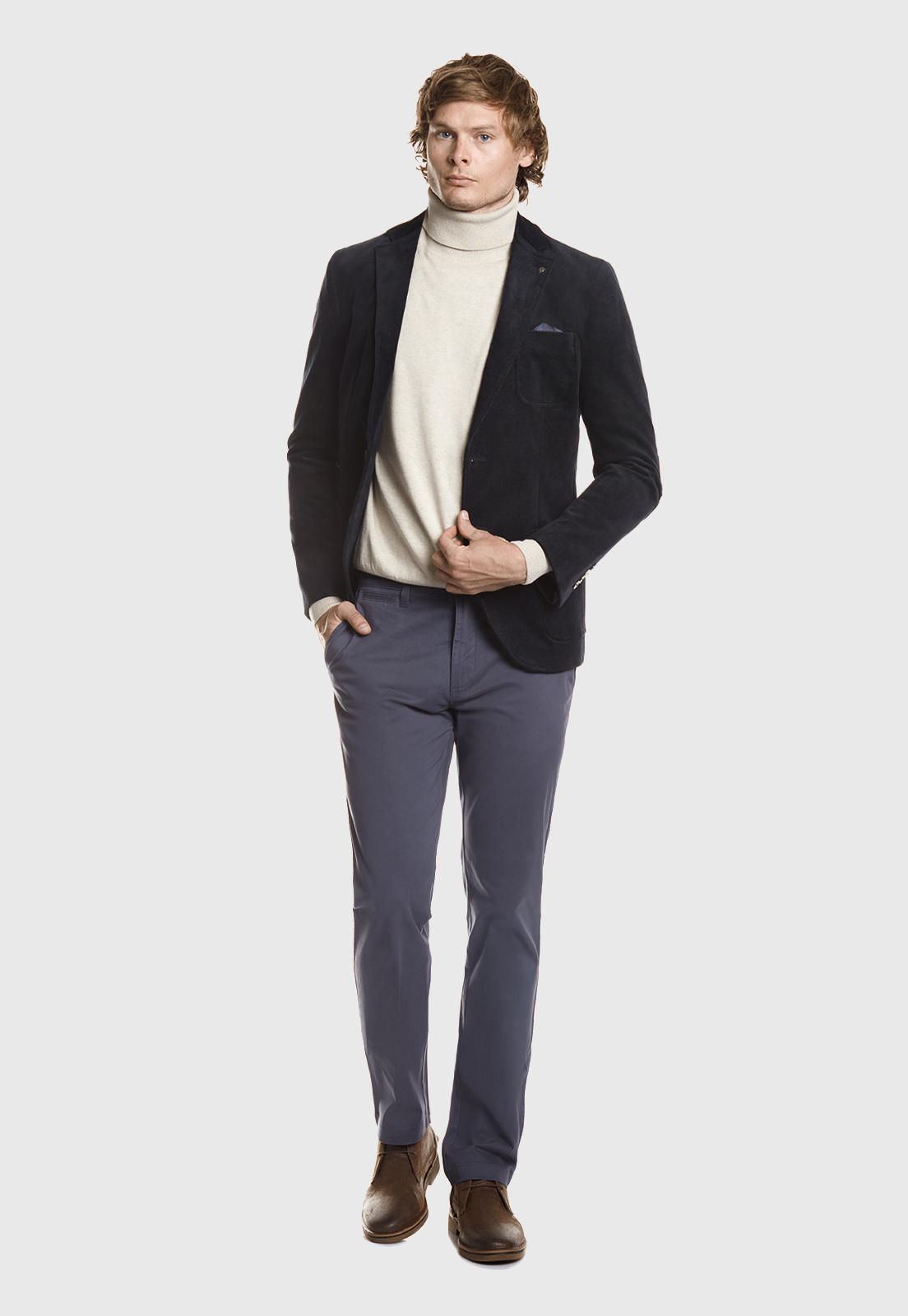BLAZER CORDUROY ALBANY FJ NAVY - 2