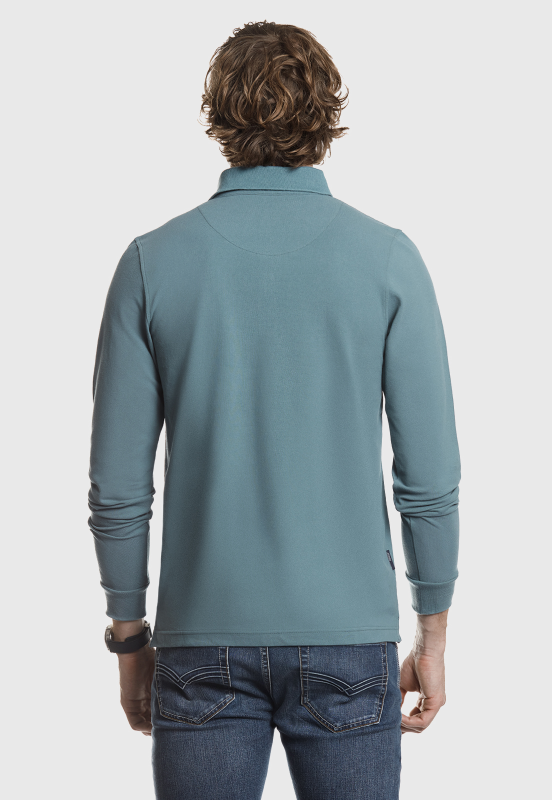 POLERA POLO BÁSICA EMERALD - 3