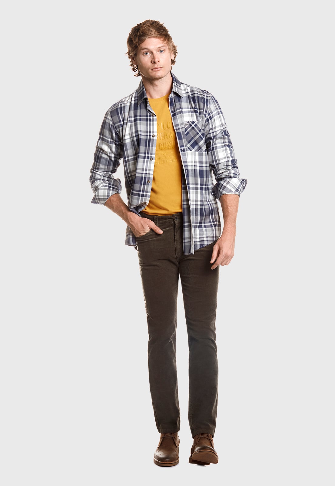 PANTALÓN CORDUROY FJ MILITARY - 2
