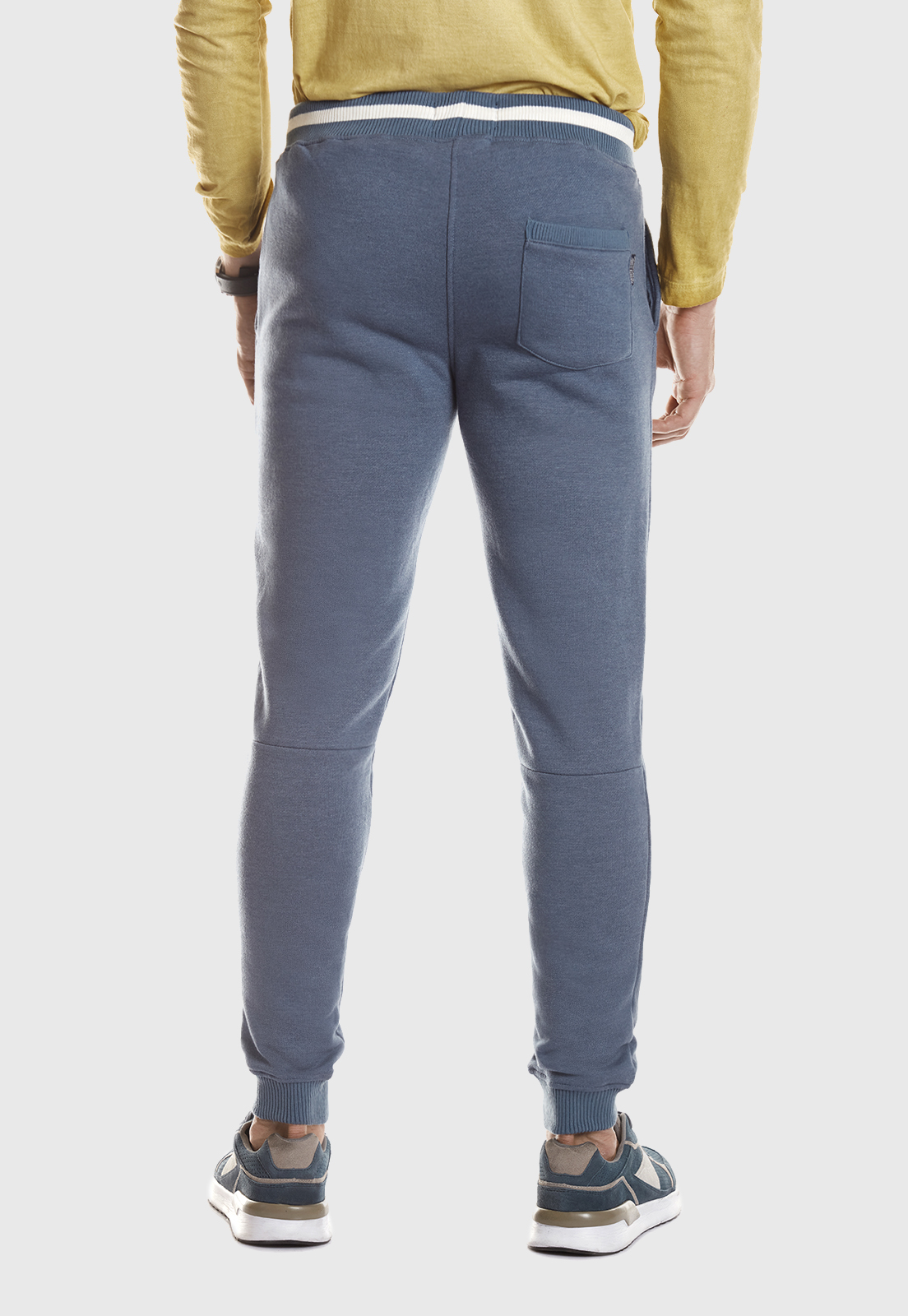 PANTALÓN DE BUZO ALGODÓN HOMBRE FEROUCH MELANGE 394310R0299 OHIO STONE - 3