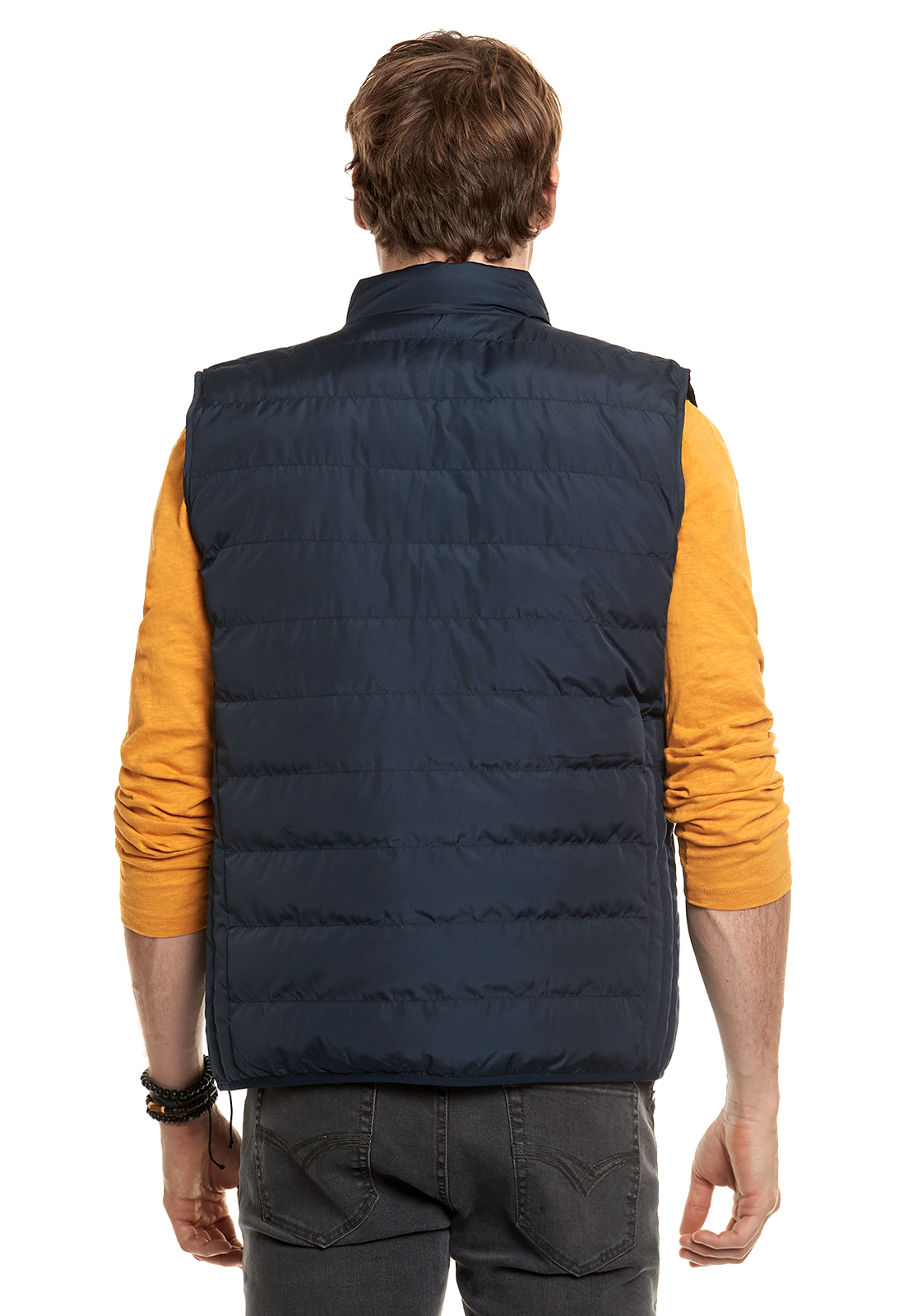CHAQUETA SIN MANGAS REVERSIBLE NAVY - 3