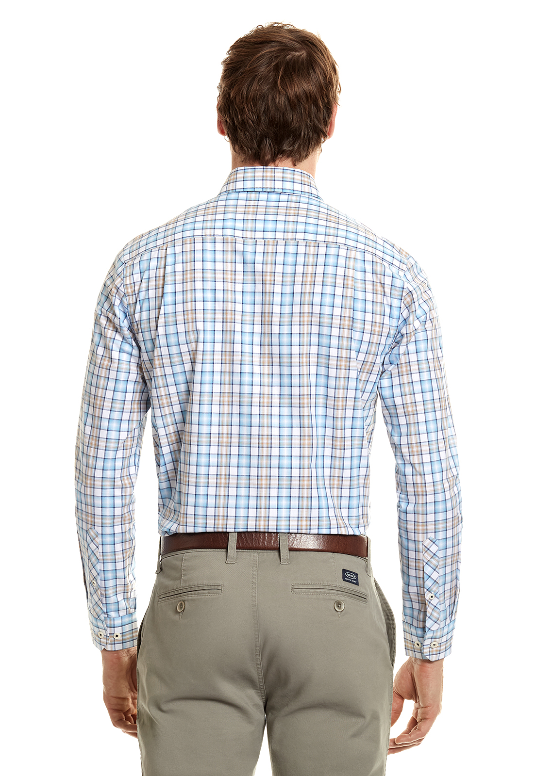 CAMISA CHECKERED FONTANA SKY - 3