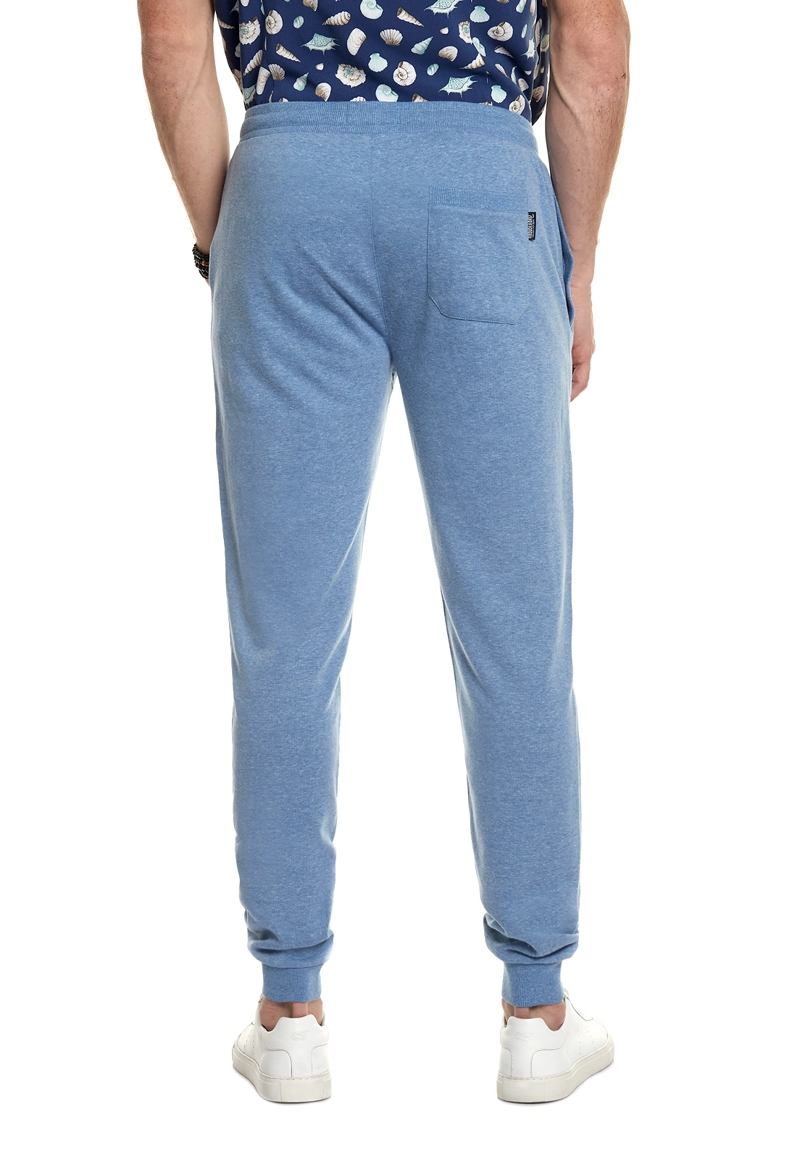 PANTALÓN DE BUZO ALGODÓN HOMBRE FEROUCH MELANGE 394301S0429 MAINE LT BLUE - 3