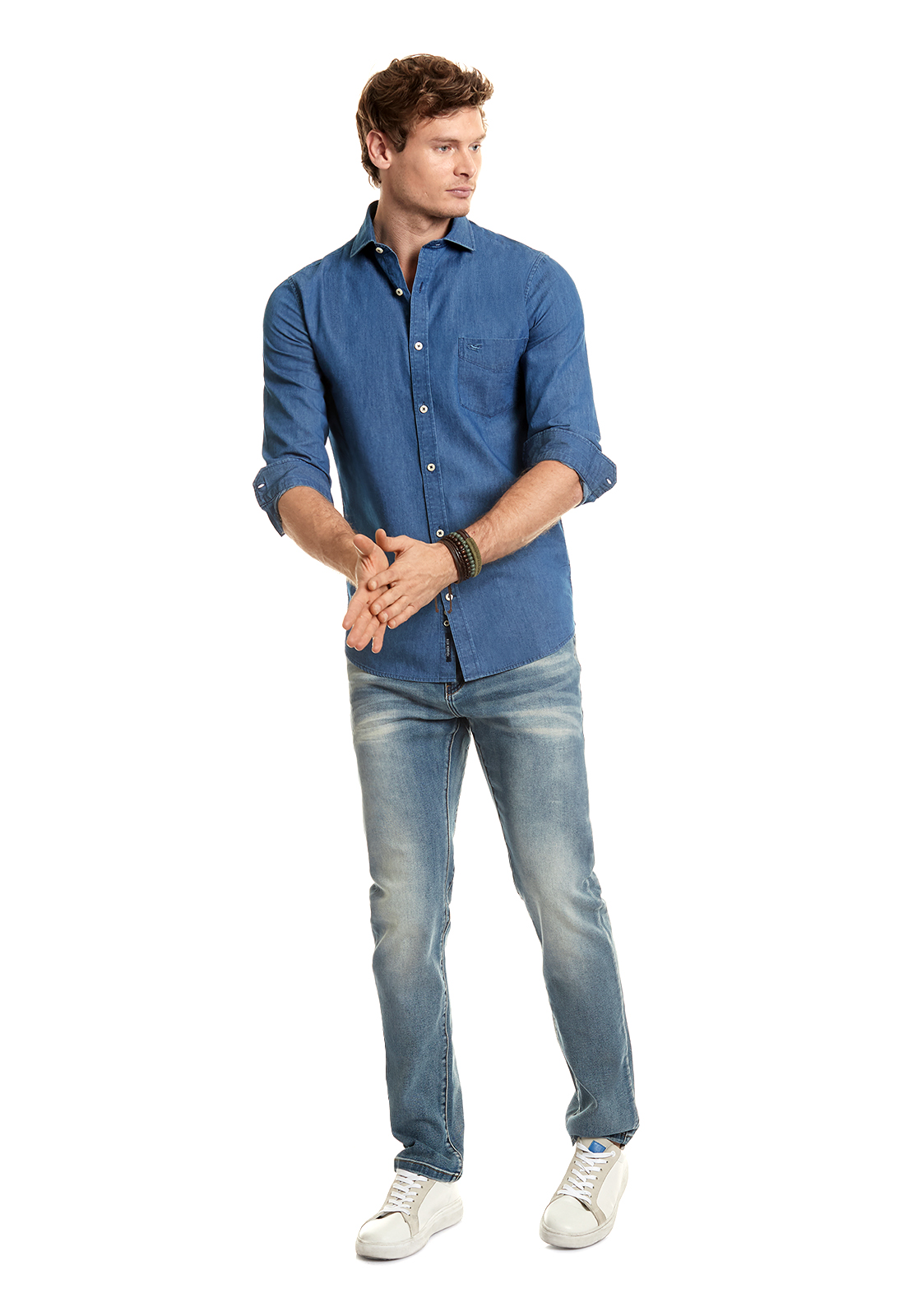 CAMISA MANHATTAN F BLUE - 2