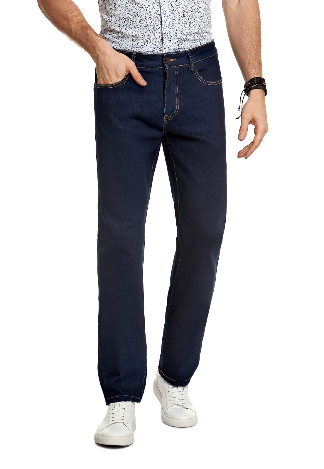 JEANS CLÁSICO DENVER FJ NAVY - 1