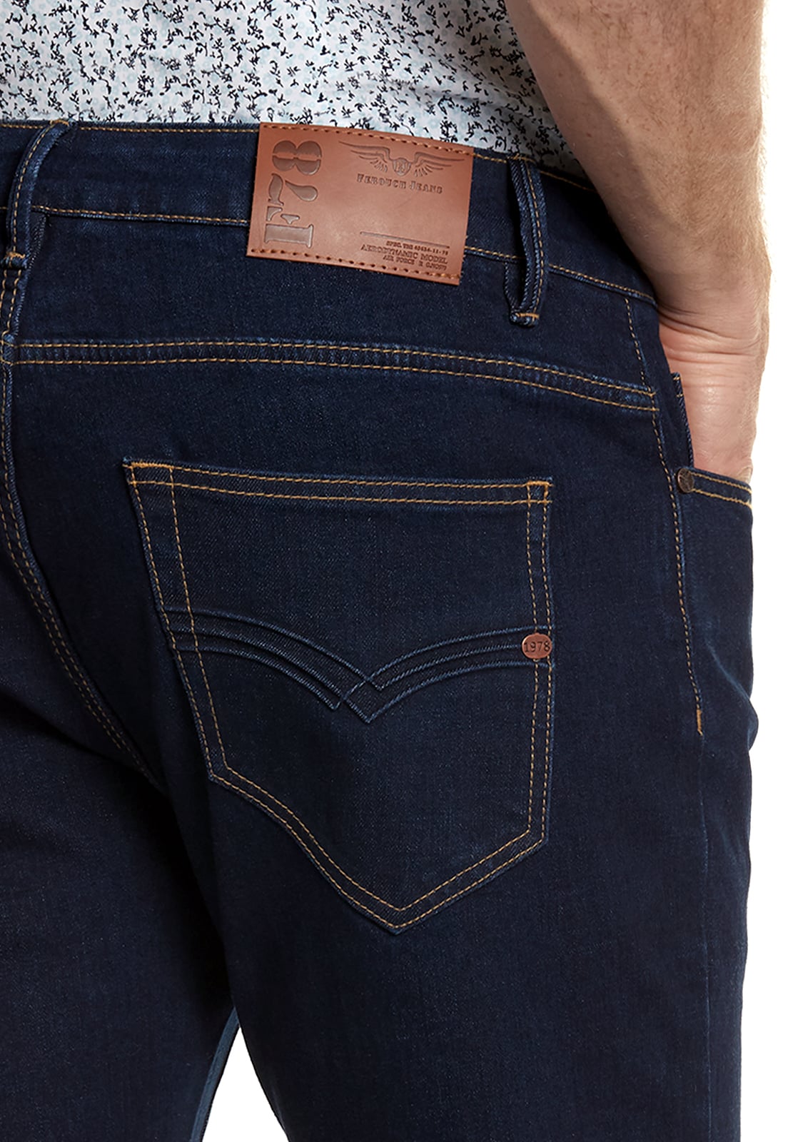 JEANS CLÁSICO DENVER FJ NAVY - 4