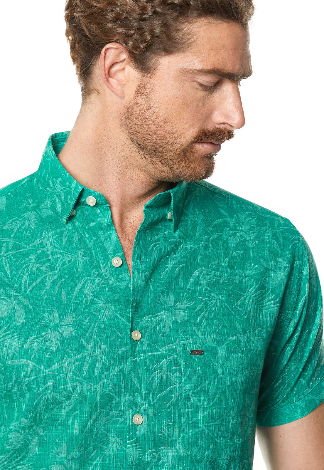 CAMISA ESTAMPADA DAKOTA FJ GREEN - 4