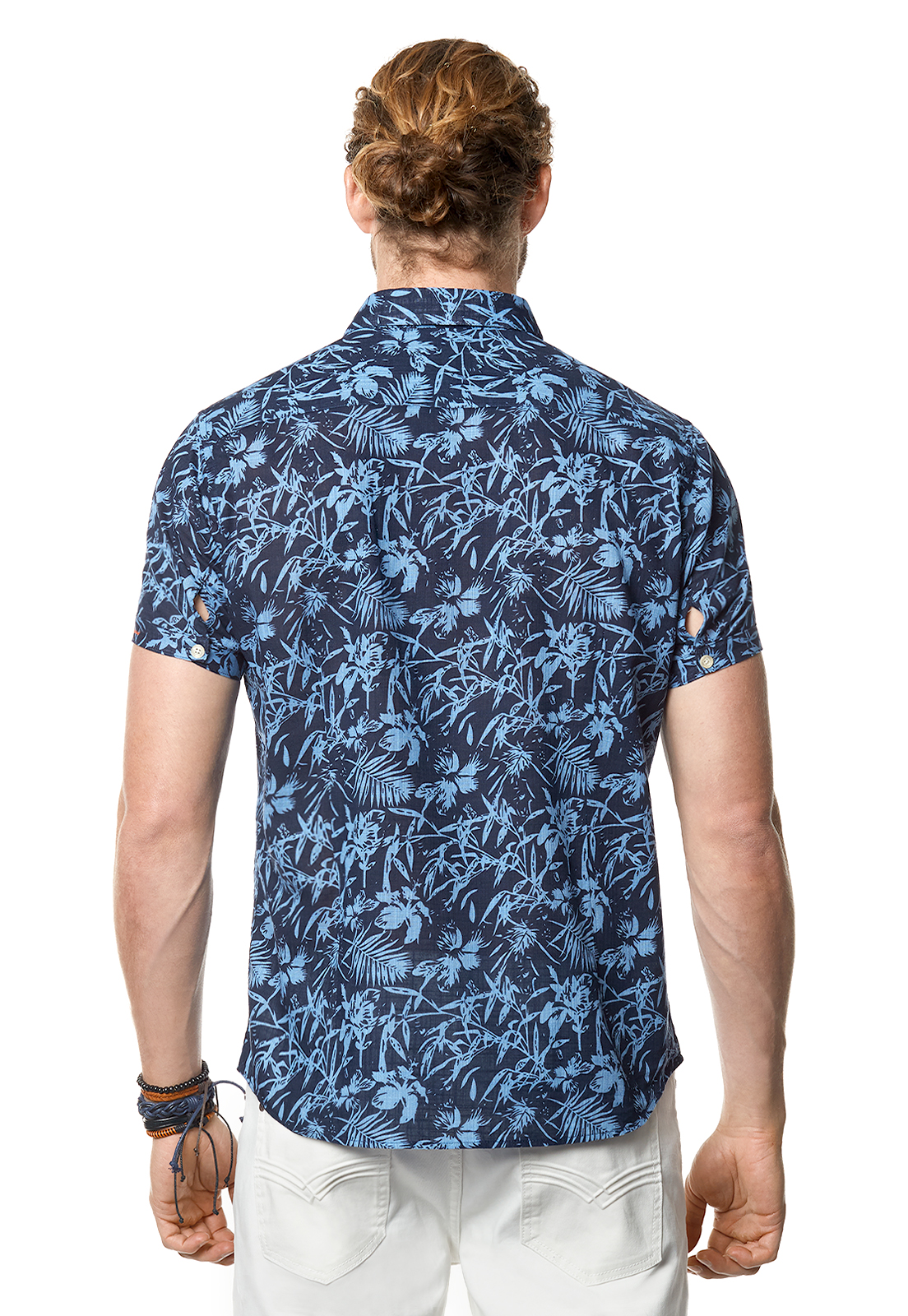 CAMISA ESTAMPADA DAKOTA FJ NAVY - 3