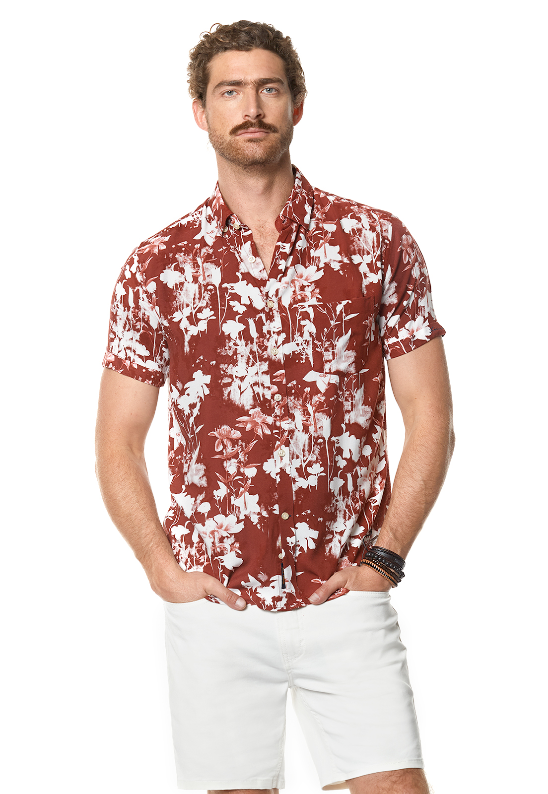 CAMISA ESTAMPADA OREGON FJ RED - 1
