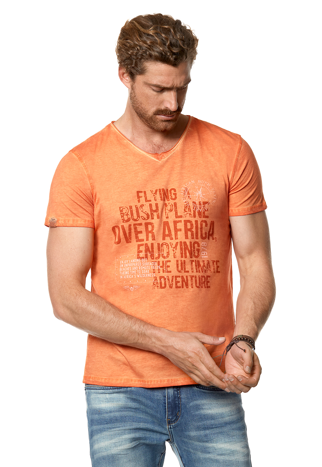 POLERA SANTA BÁRBARA ORANGE - 1