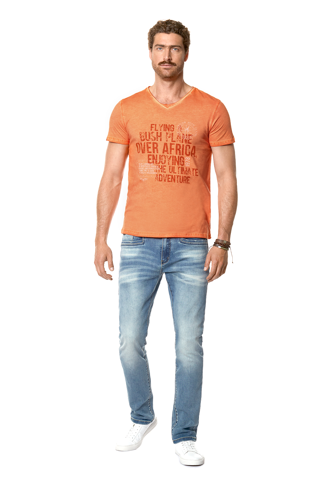 POLERA SANTA BÁRBARA ORANGE - 2