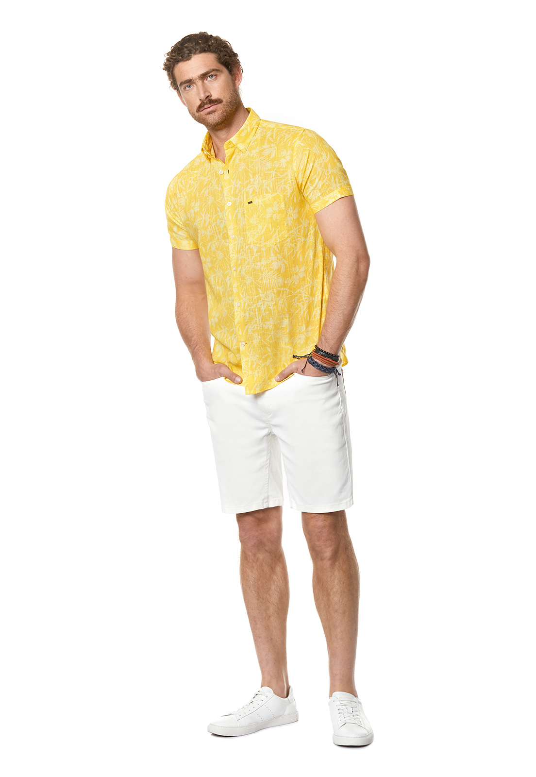CAMISA ESTAMPADA DAKOTA FJ YELLOW - 2