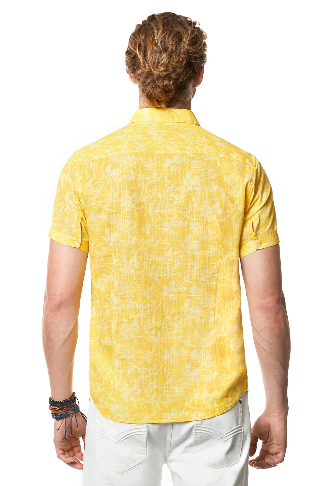 CAMISA ESTAMPADA DAKOTA FJ YELLOW - 3