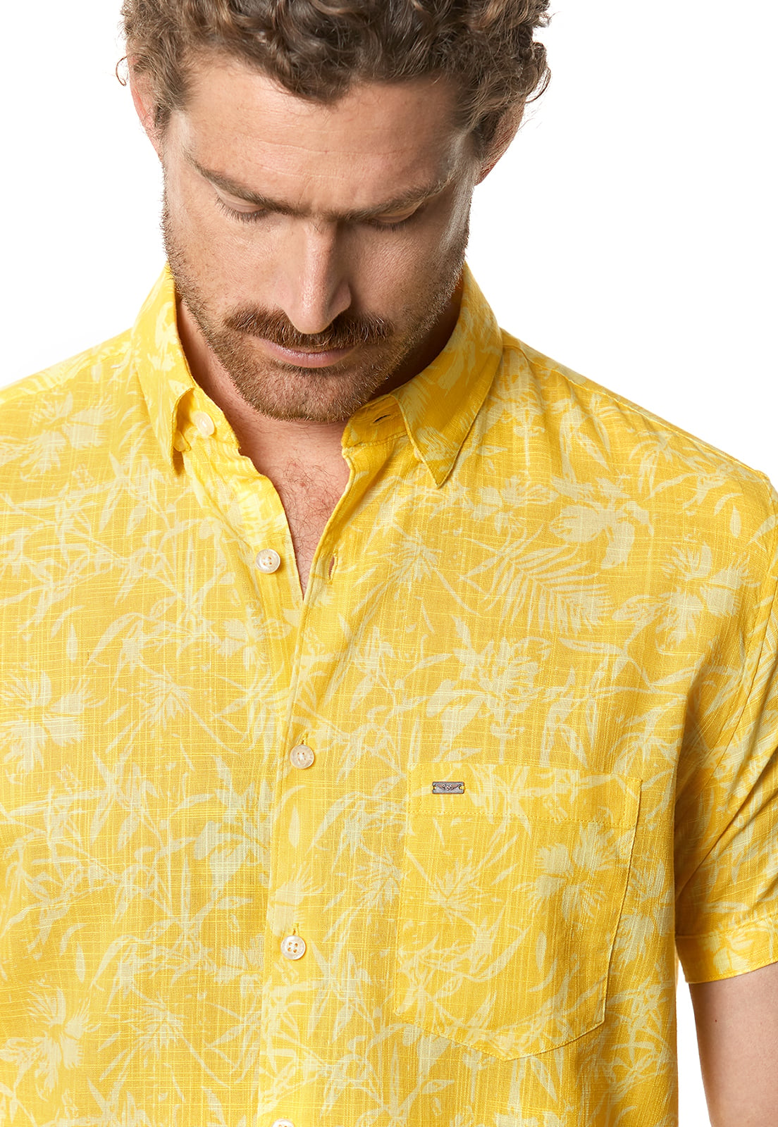 CAMISA ESTAMPADA DAKOTA FJ YELLOW - 4