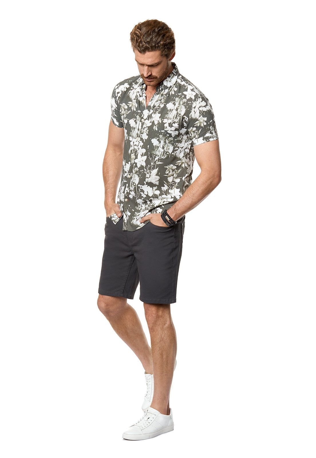 CAMISA ESTAMPADA OREGON FJ MILITARY - 2