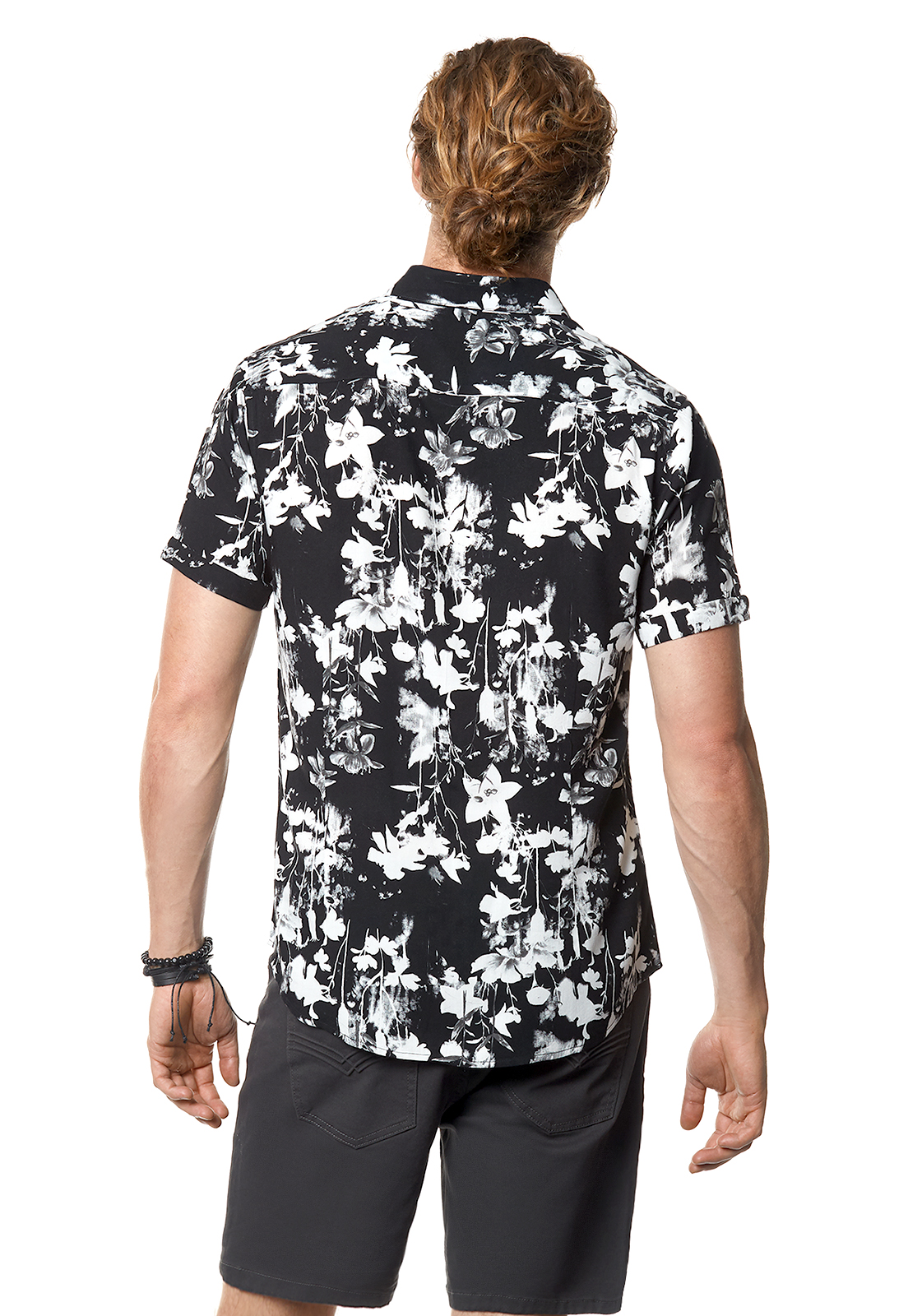 CAMISA ESTAMPADA OREGON FJ BLACK - 3