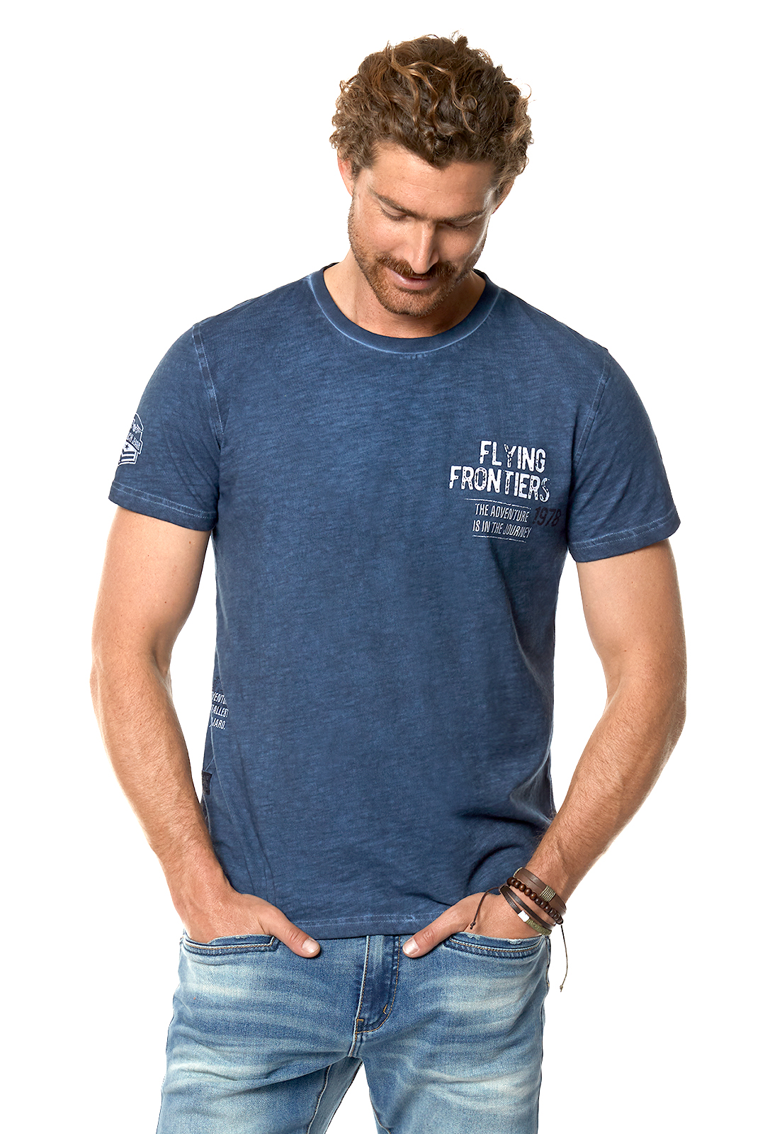 POLERA VENTURA NAVY - 1