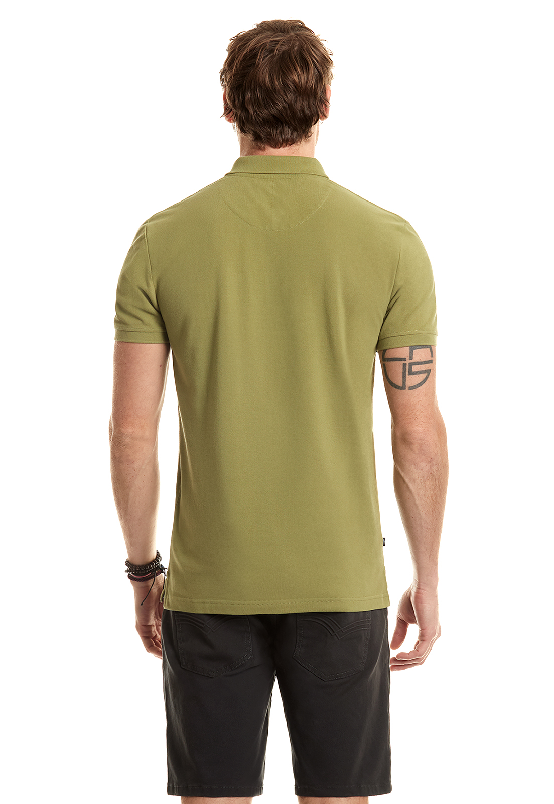 POLERA POLO BÁSICA MILITARY - 4