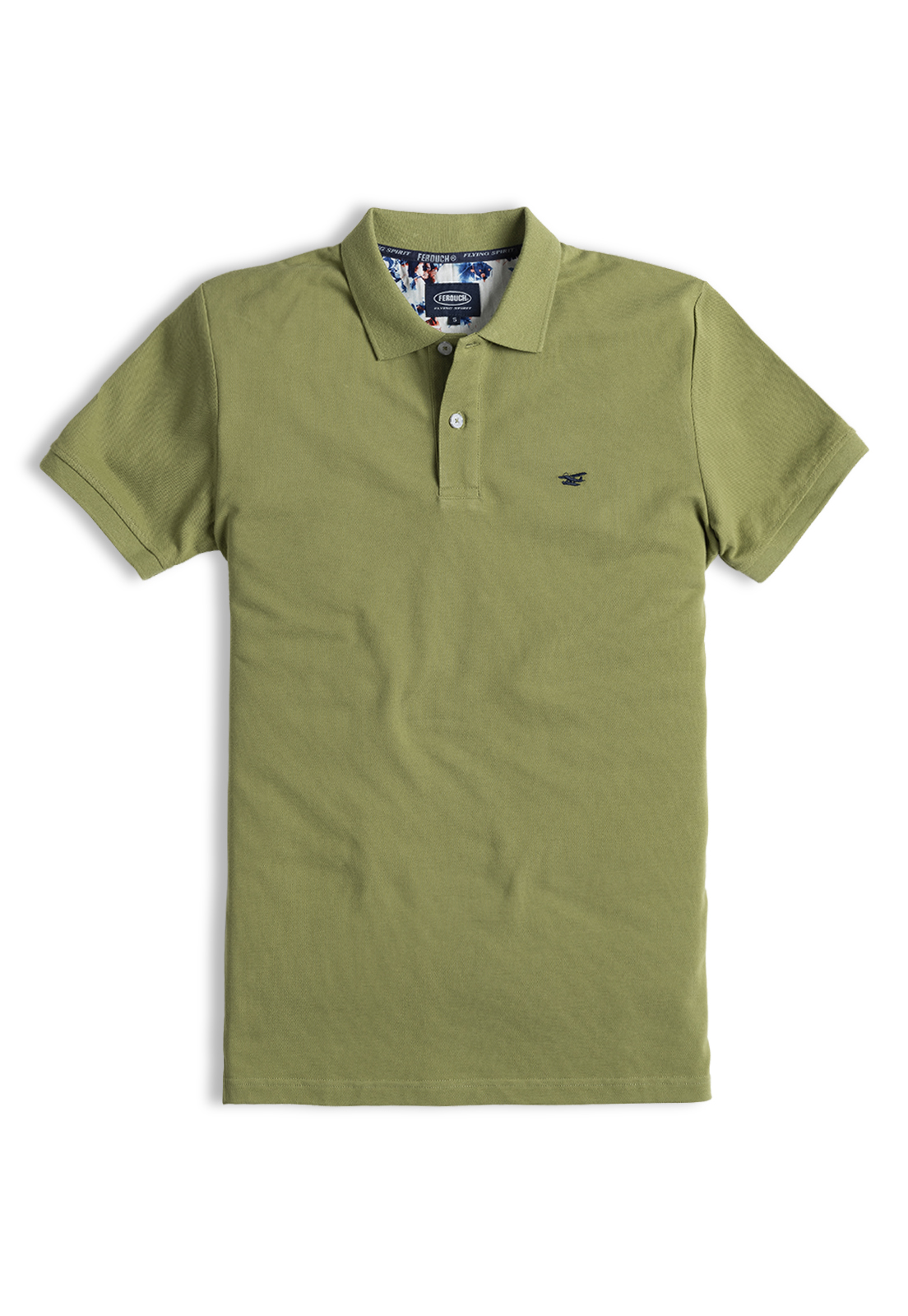 POLERA POLO BÁSICA MILITARY - 5