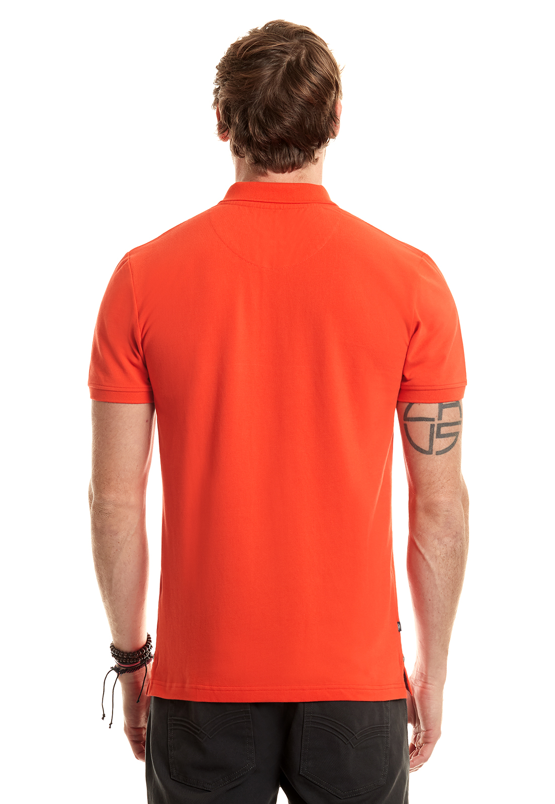 POLERA POLO BÁSICA CORAL - 4