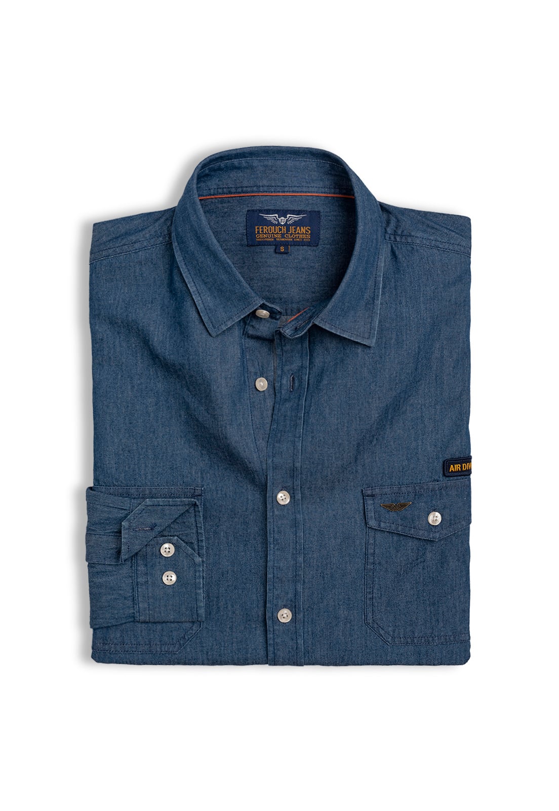 CAMISA SAFARI FJ BLUE - 5