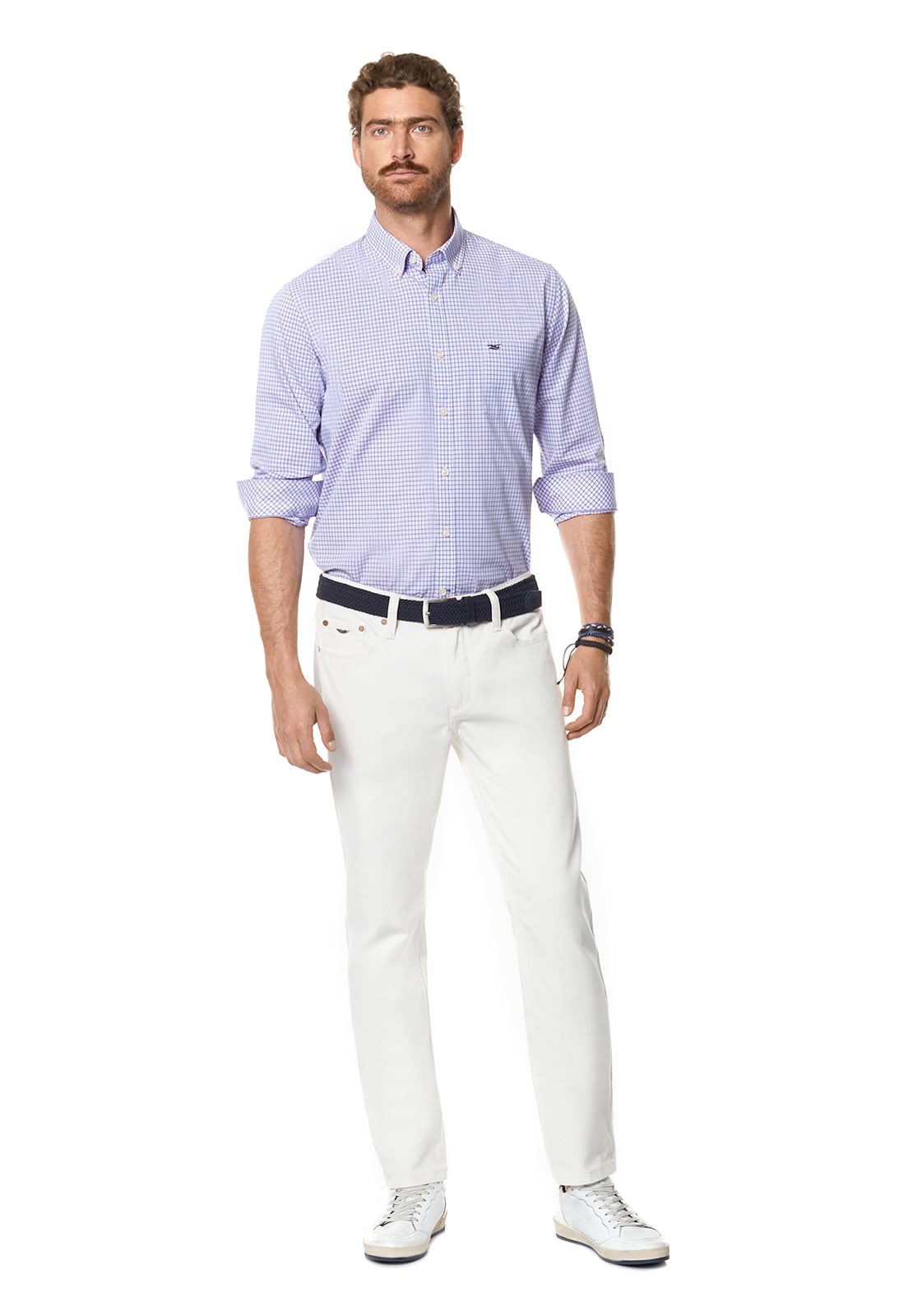 CAMISA CHECKERED ILLINOIS F PINK - 2