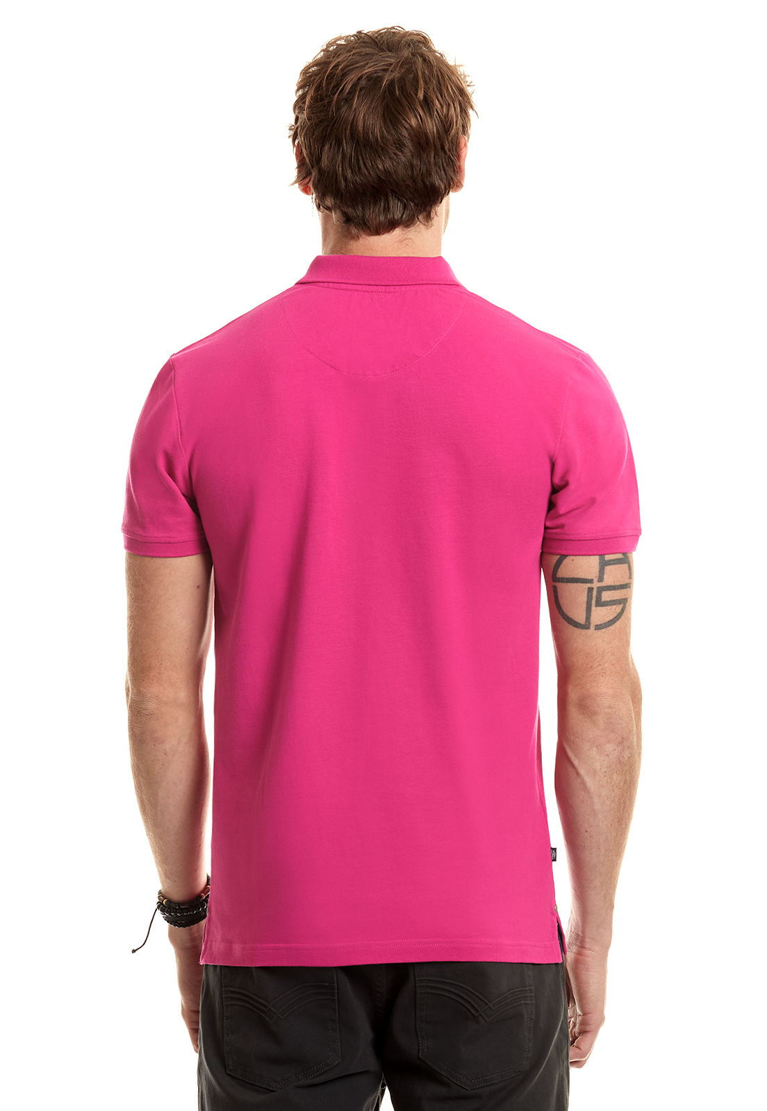 POLERA POLO BÁSICA PINK - 3