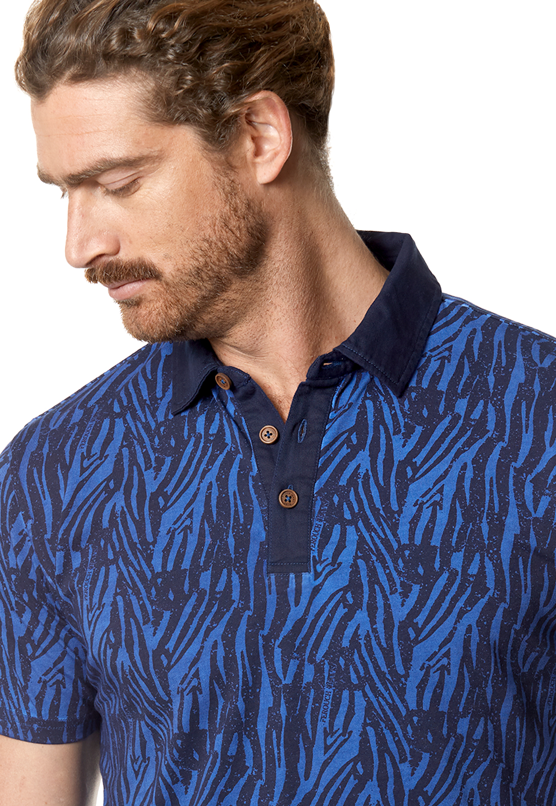 POLERA POLO CONNECTICUT INDIGO - 4