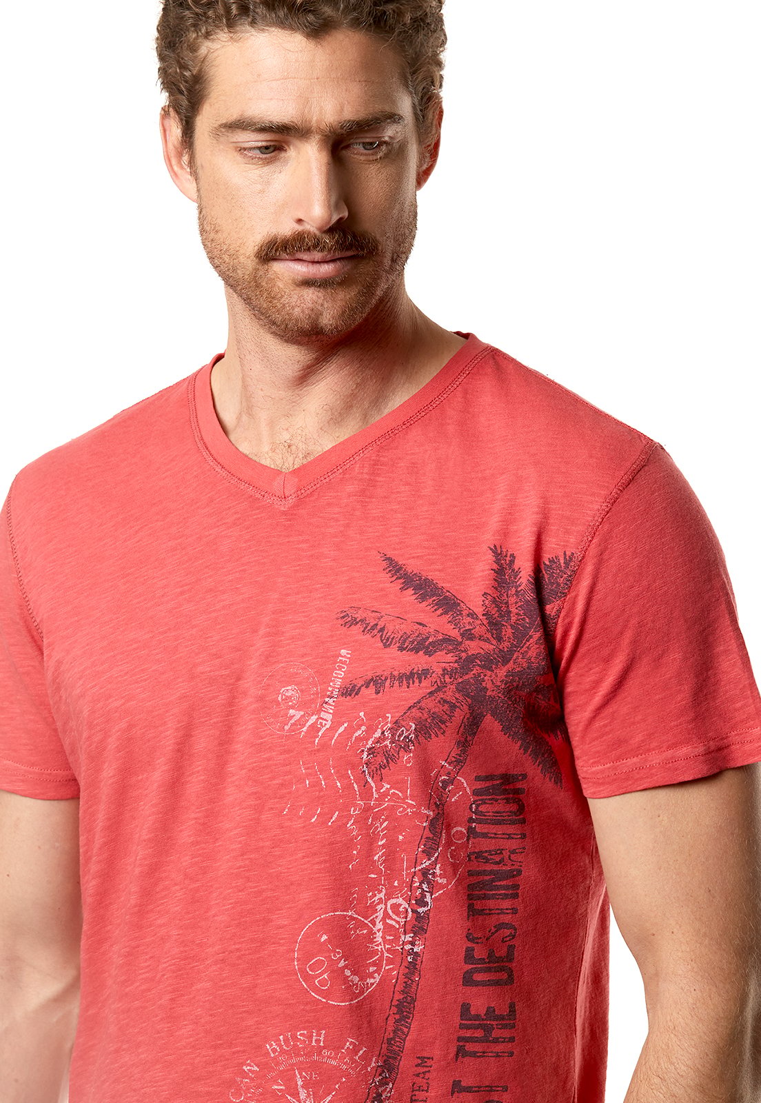 POLERA NAPLES DK RED - 4