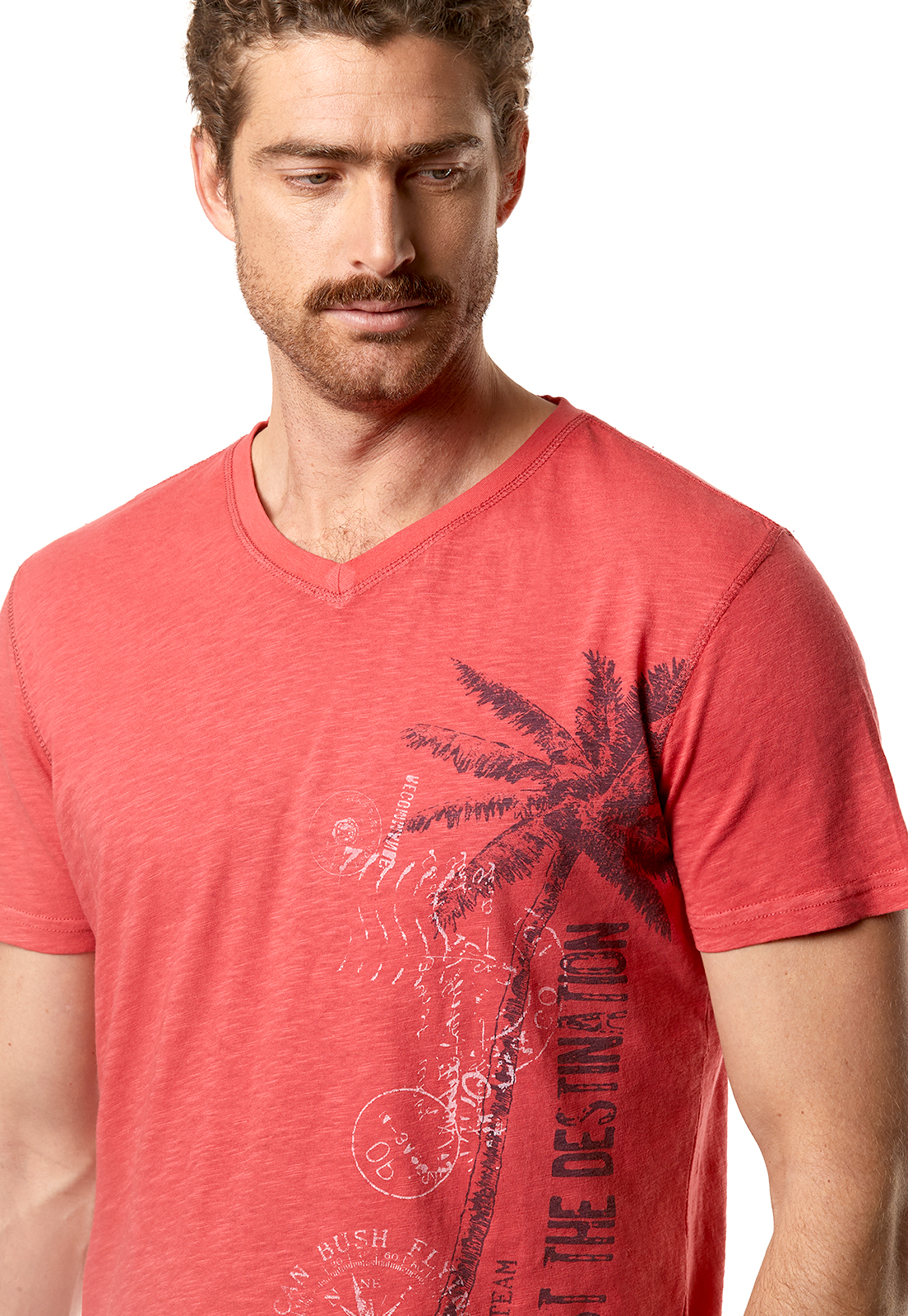 POLERA NAPLES DK RED - 4
