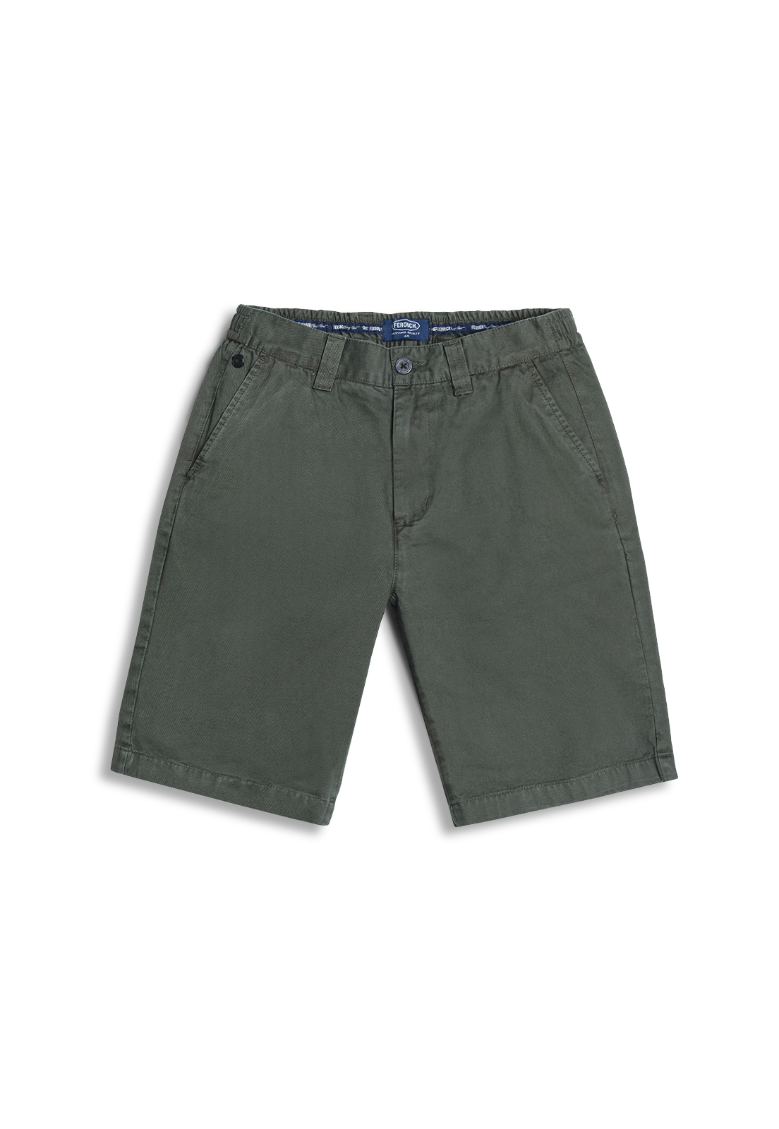 BERMUDA ALABAMA GARMENT DYED MILITARY - 1
