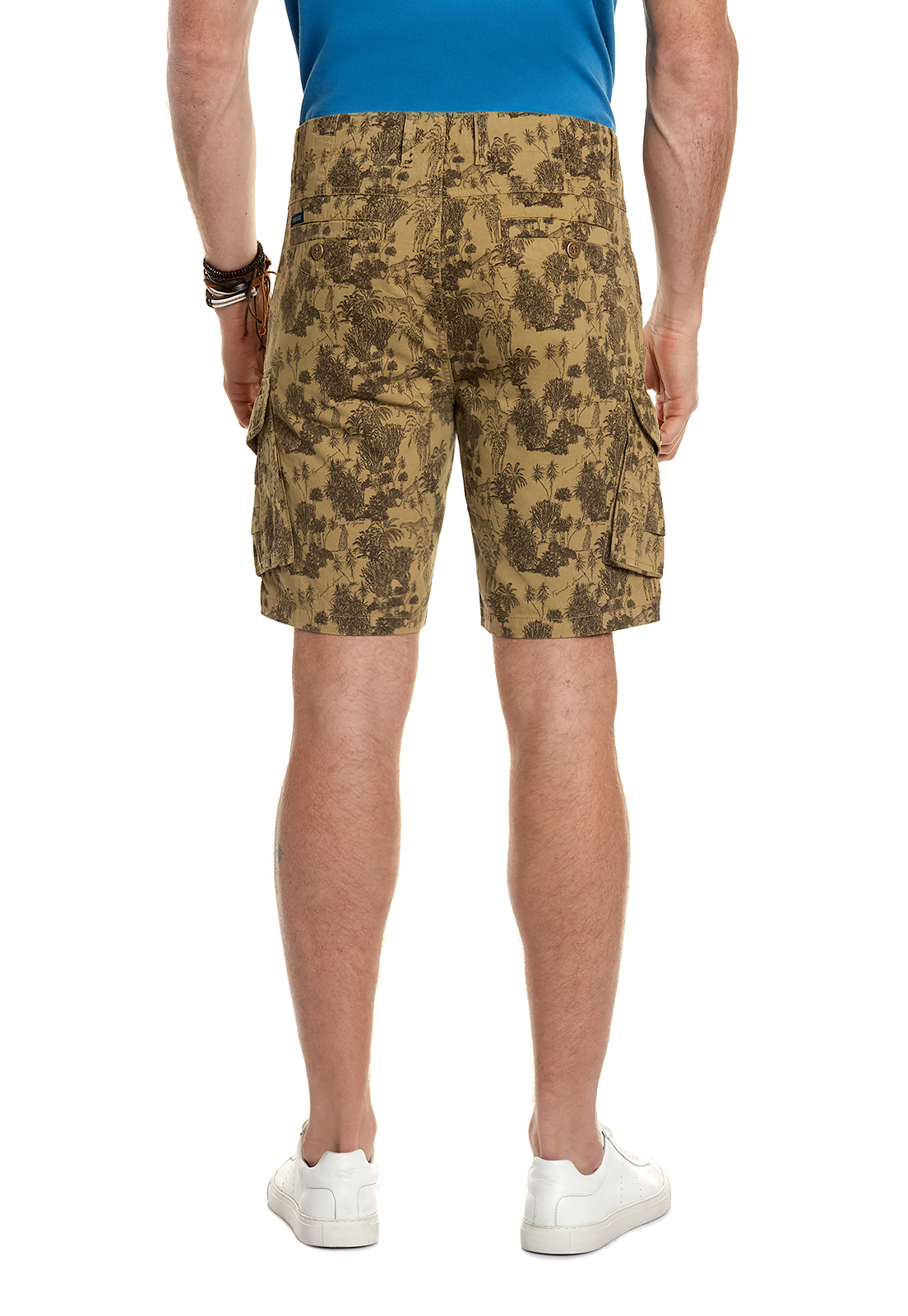 BERMUDA ESTAMPADO CARGO FJ KHAKI - 3