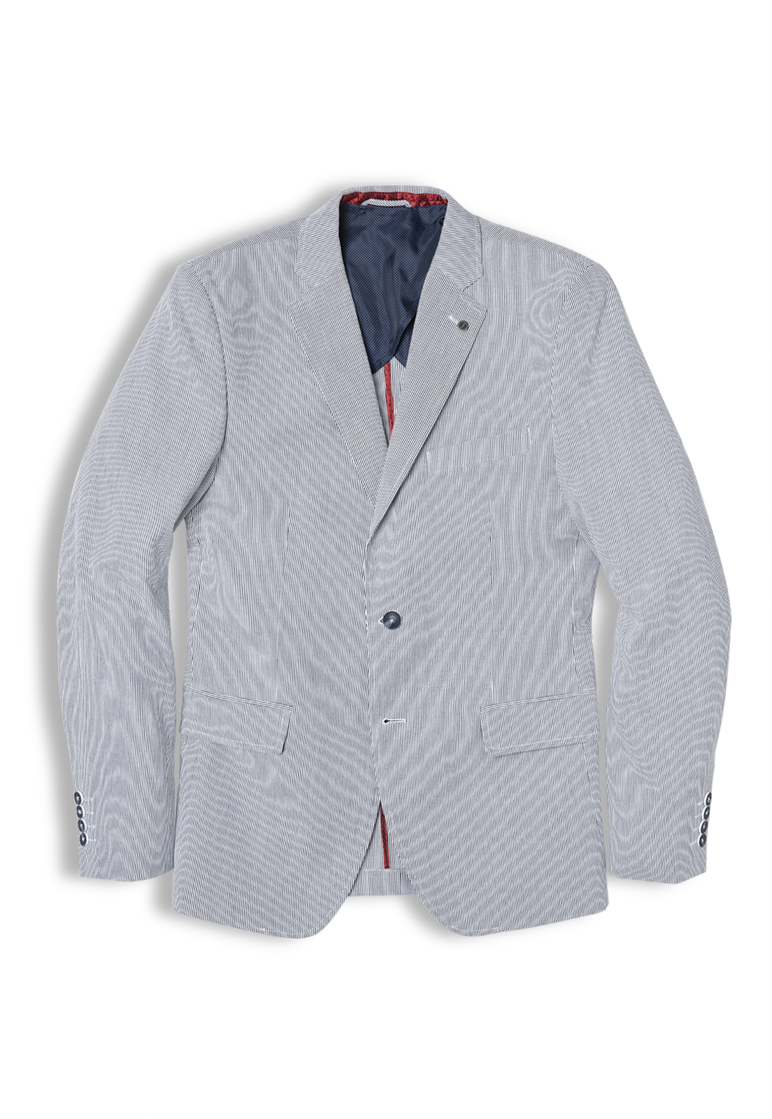BLAZER STRIPED BLUE - 5