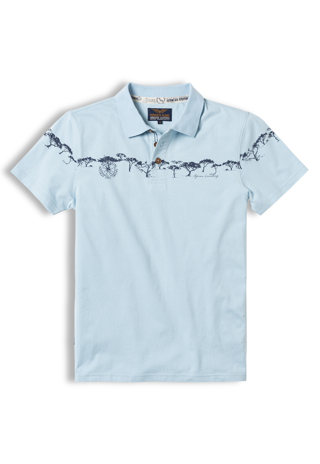 POLERA POLO WISCONSIN LT. BLUE - 5