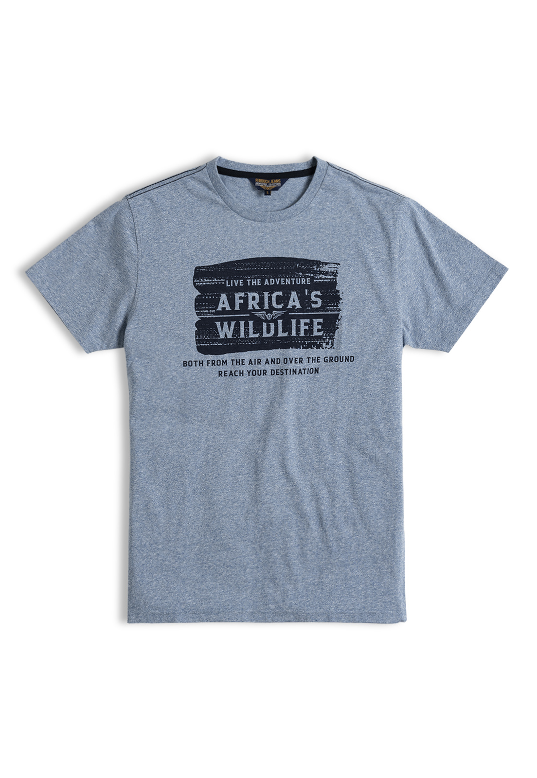 POLERA SOUTH DAKOTA DK SKY MELANGE - 5