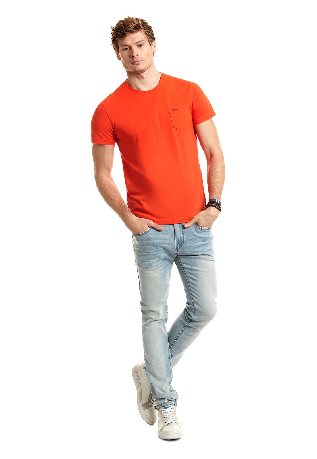POLERA BÁSICA CORAL - 2
